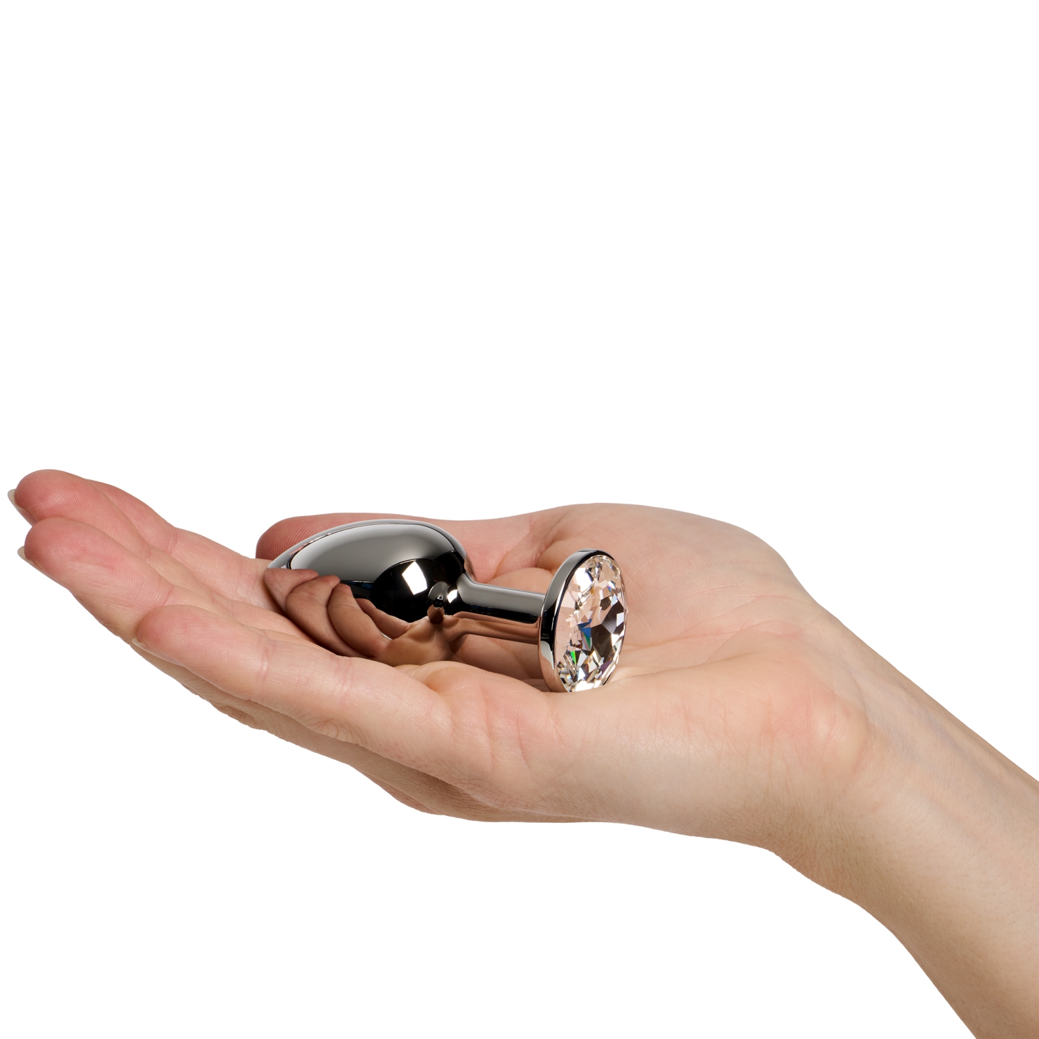 Rosebuds Kristall Analplug Medium var 2