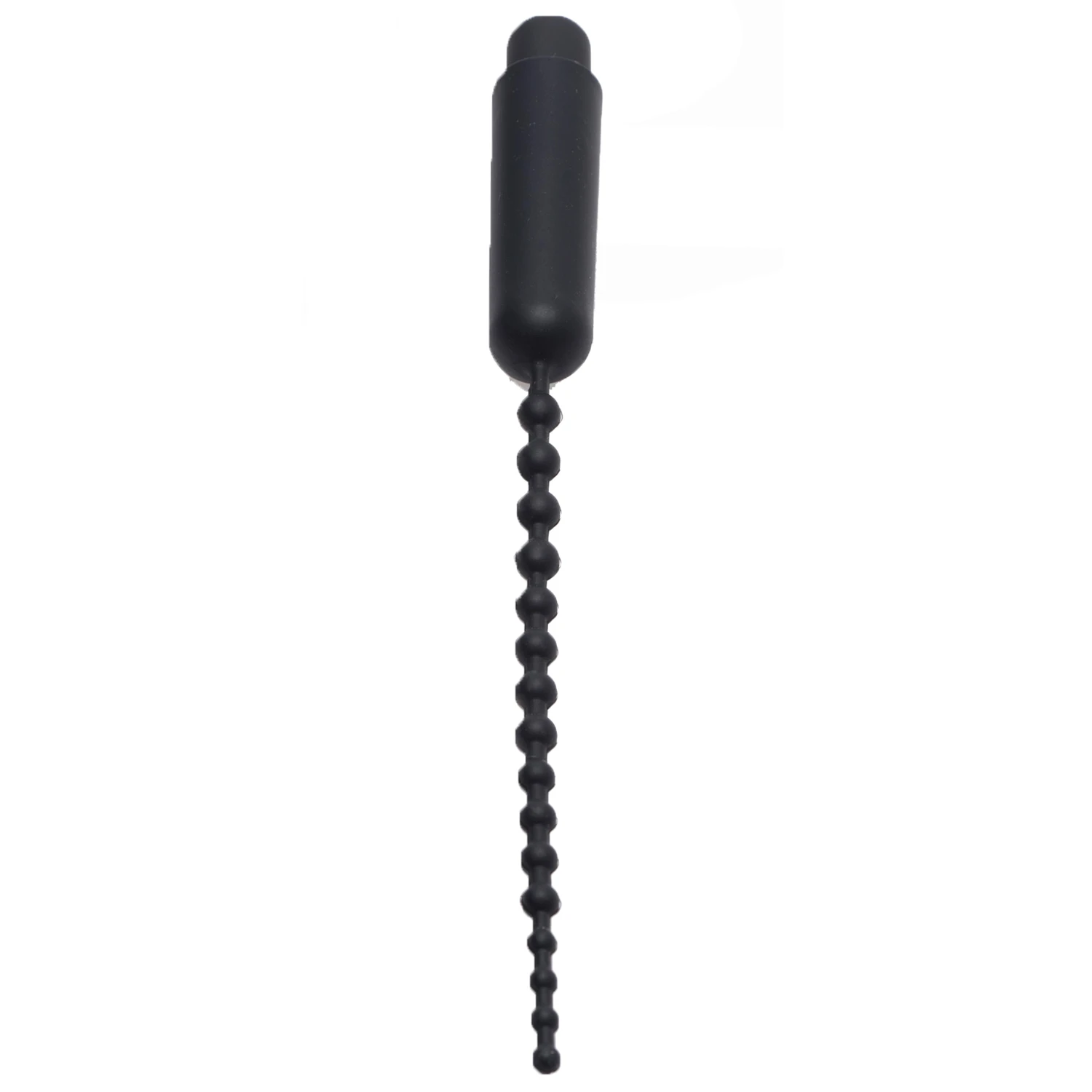 Master Series Dark Rod Beaded Sound Dilator mit Vibrator var 1