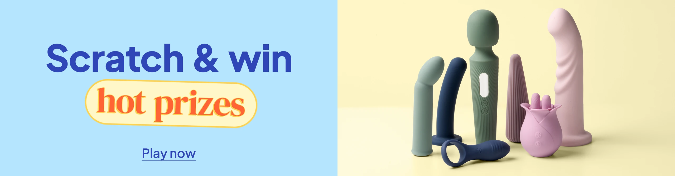 Scratch & win hot prizes desktop