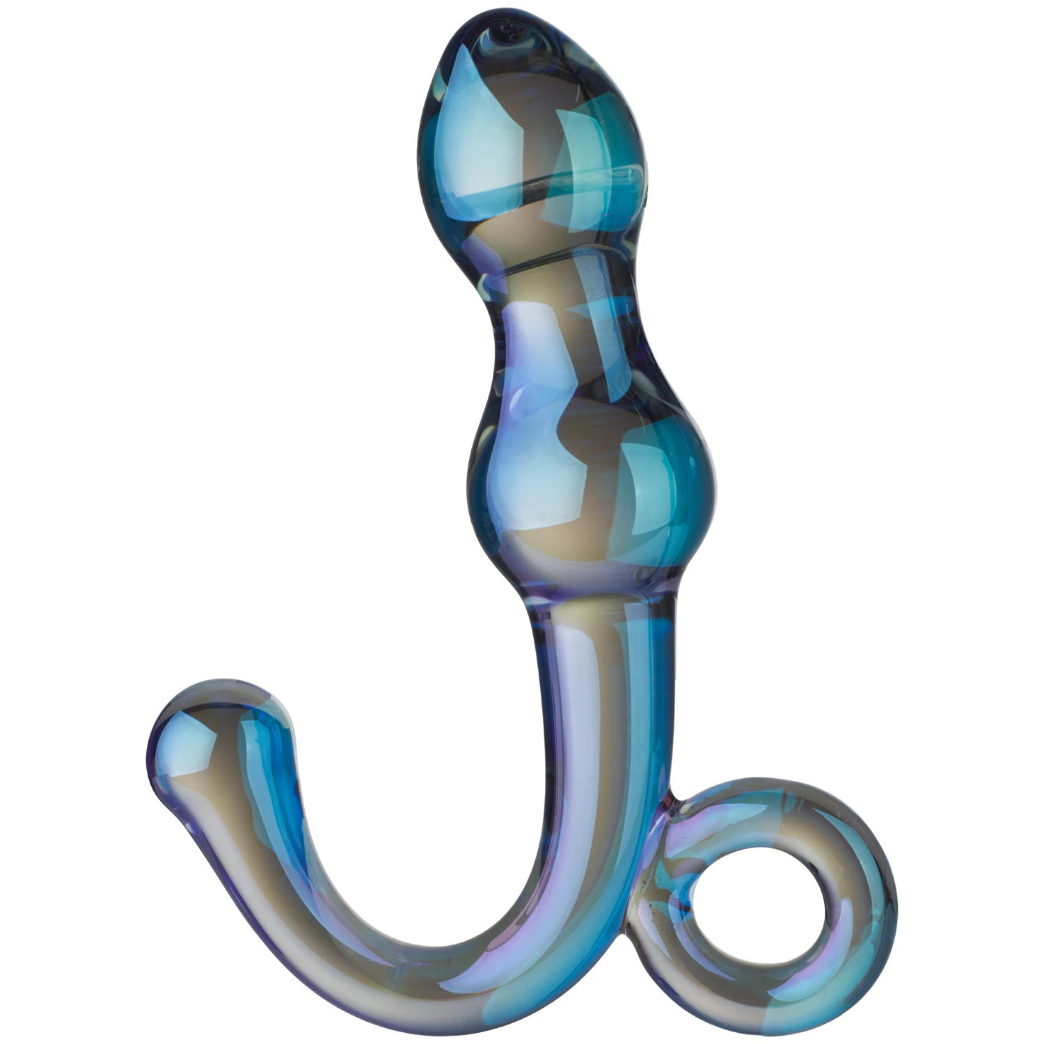 Sinful Chromatic Blue Glass Analplugg var 1