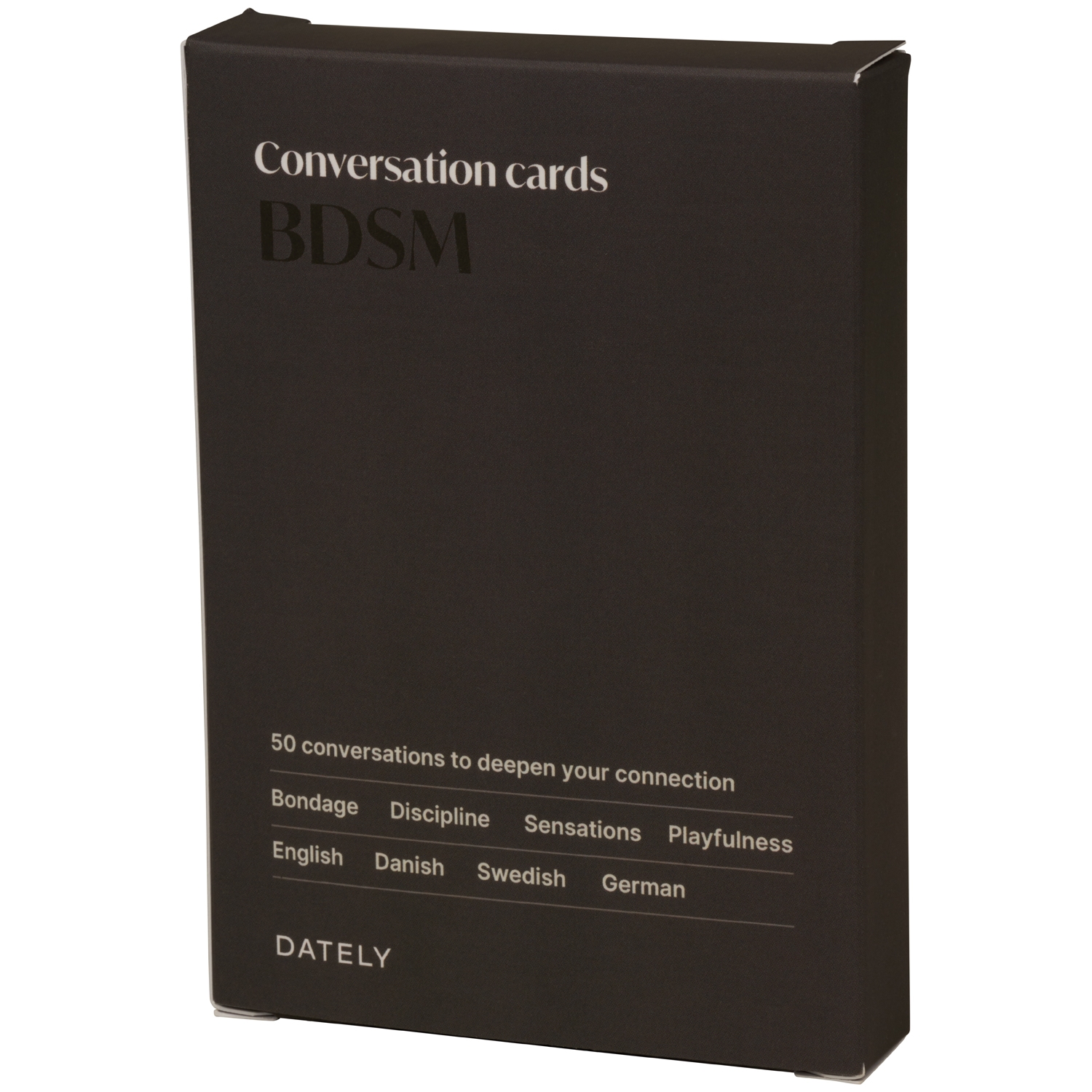 Dately Conversation Cards BDSM var 2