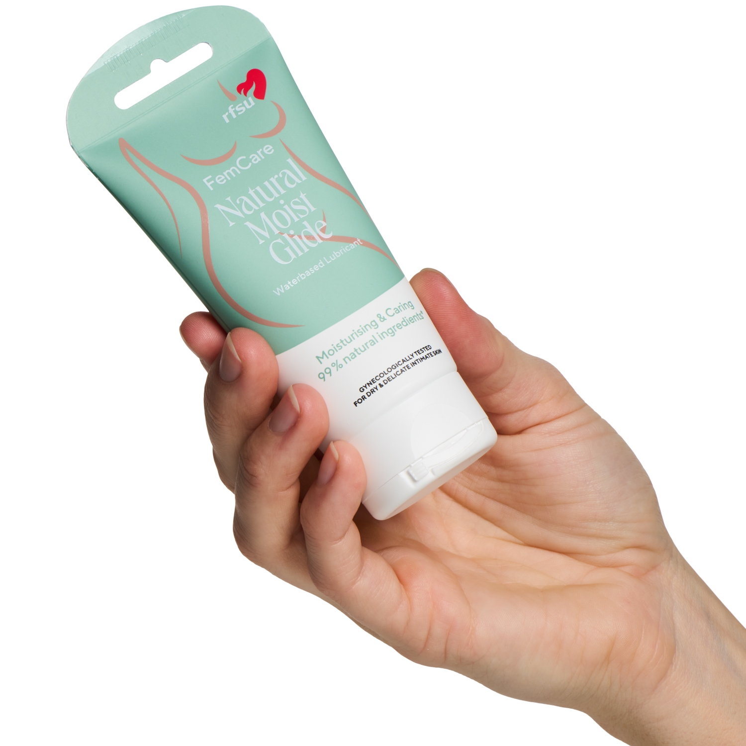 RFSU FemCare Natural Moist Vattenbaserat Glidmedel 75 ml 2