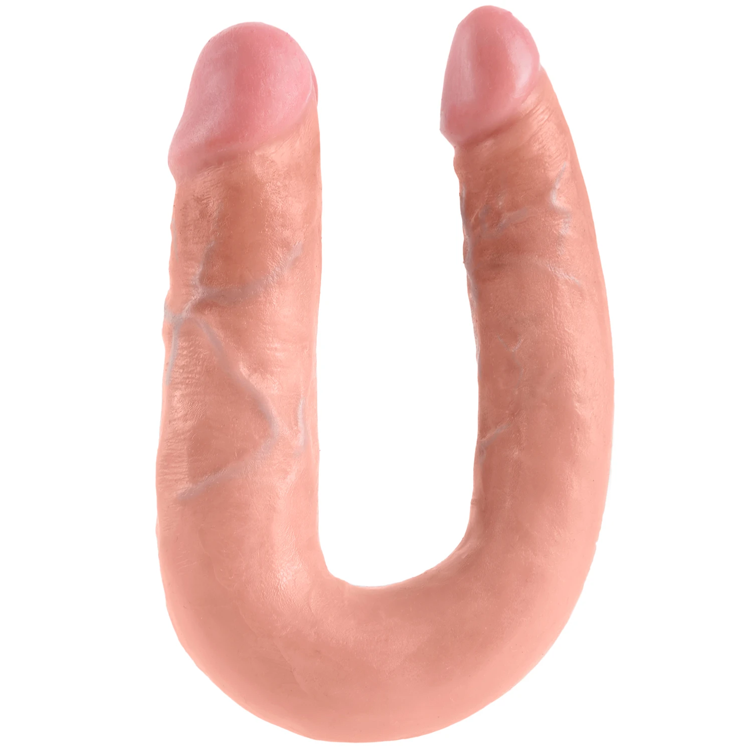 King Cock U Shaped Double Trouble Double Gode var 1