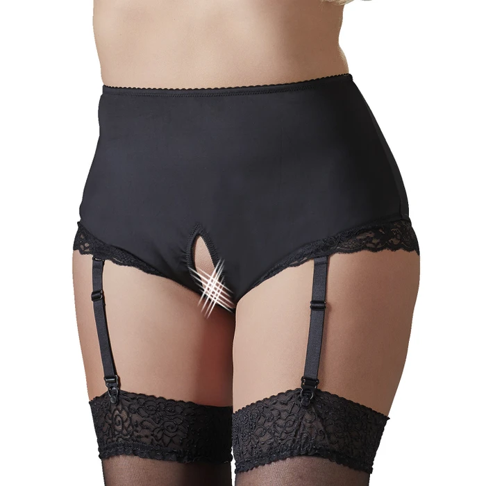 Cottelli Culotte Ouverte avec Bas Grande Taille var 1