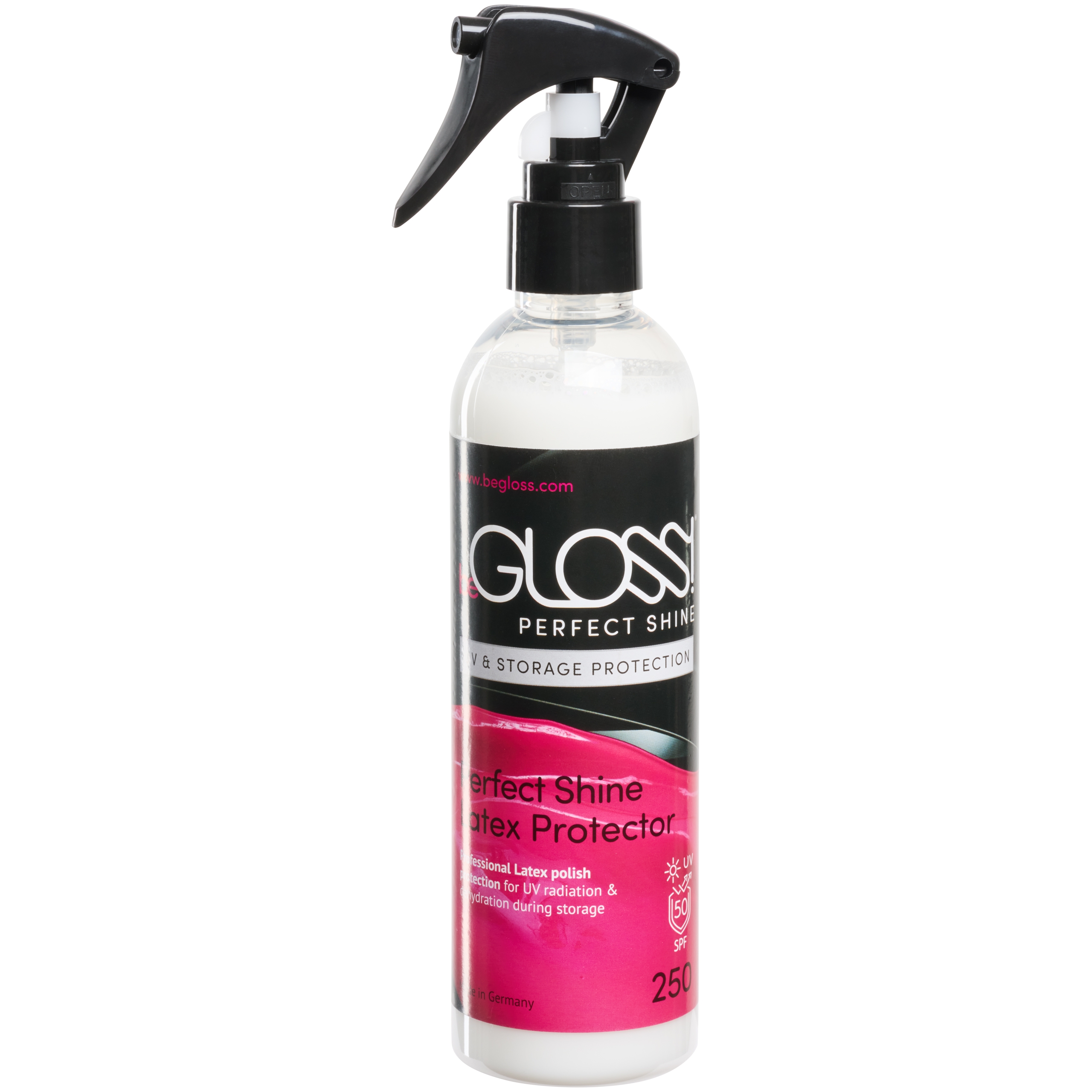 beGLOSS Perfect Shine Daylight UV Skydd 250 ml var 1