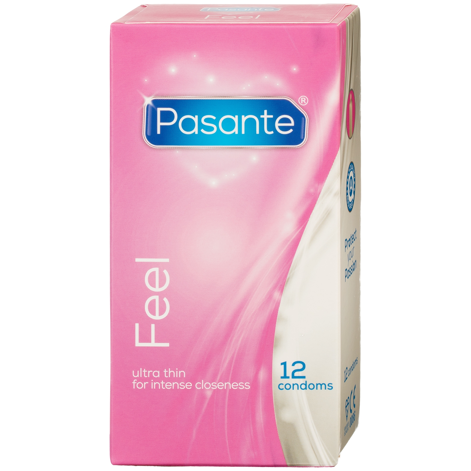 Pasante Feel Ultra Thin Kondomer 12-pack - Klar