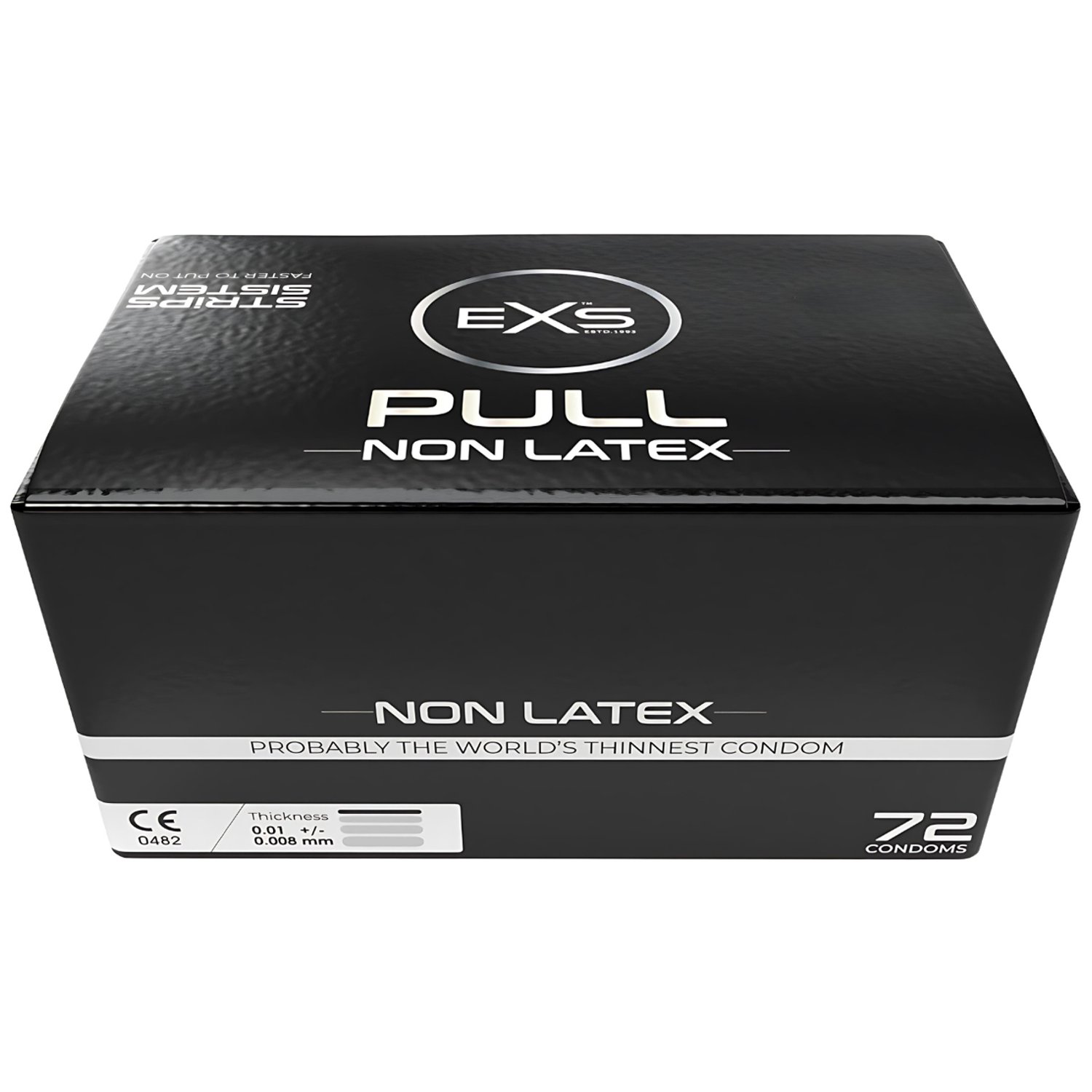 EXS Pull Latexfri Kondomer 72 stk - Klar