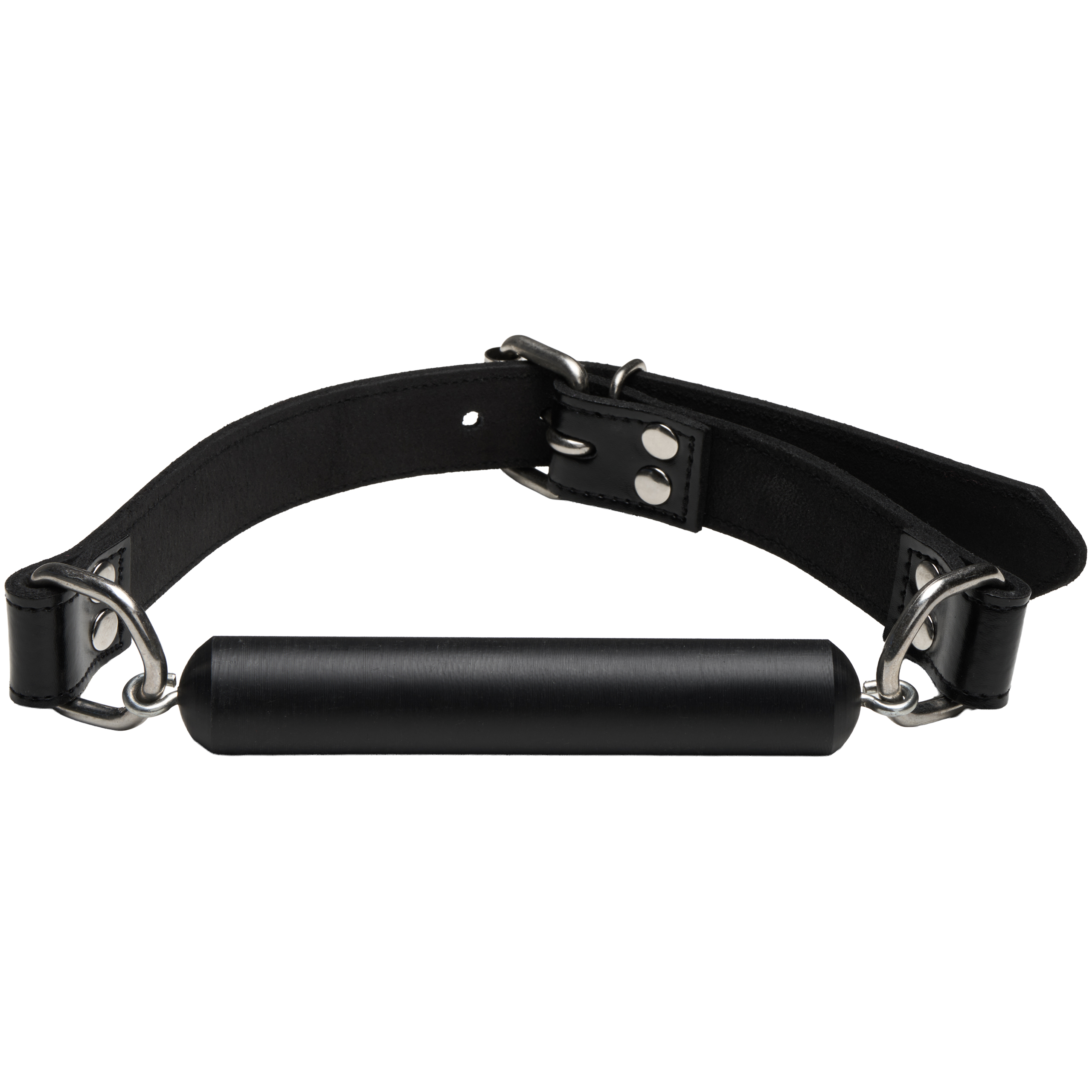 Rouge Bâillon en cuir avec morsure buccale var 1