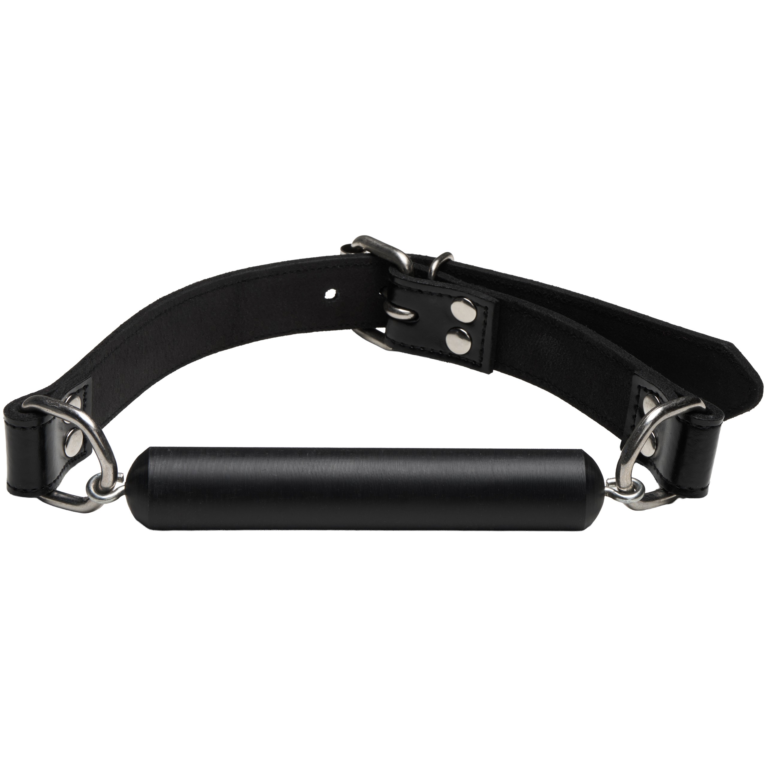 Rouge Bâillon en cuir avec morsure buccale var 1