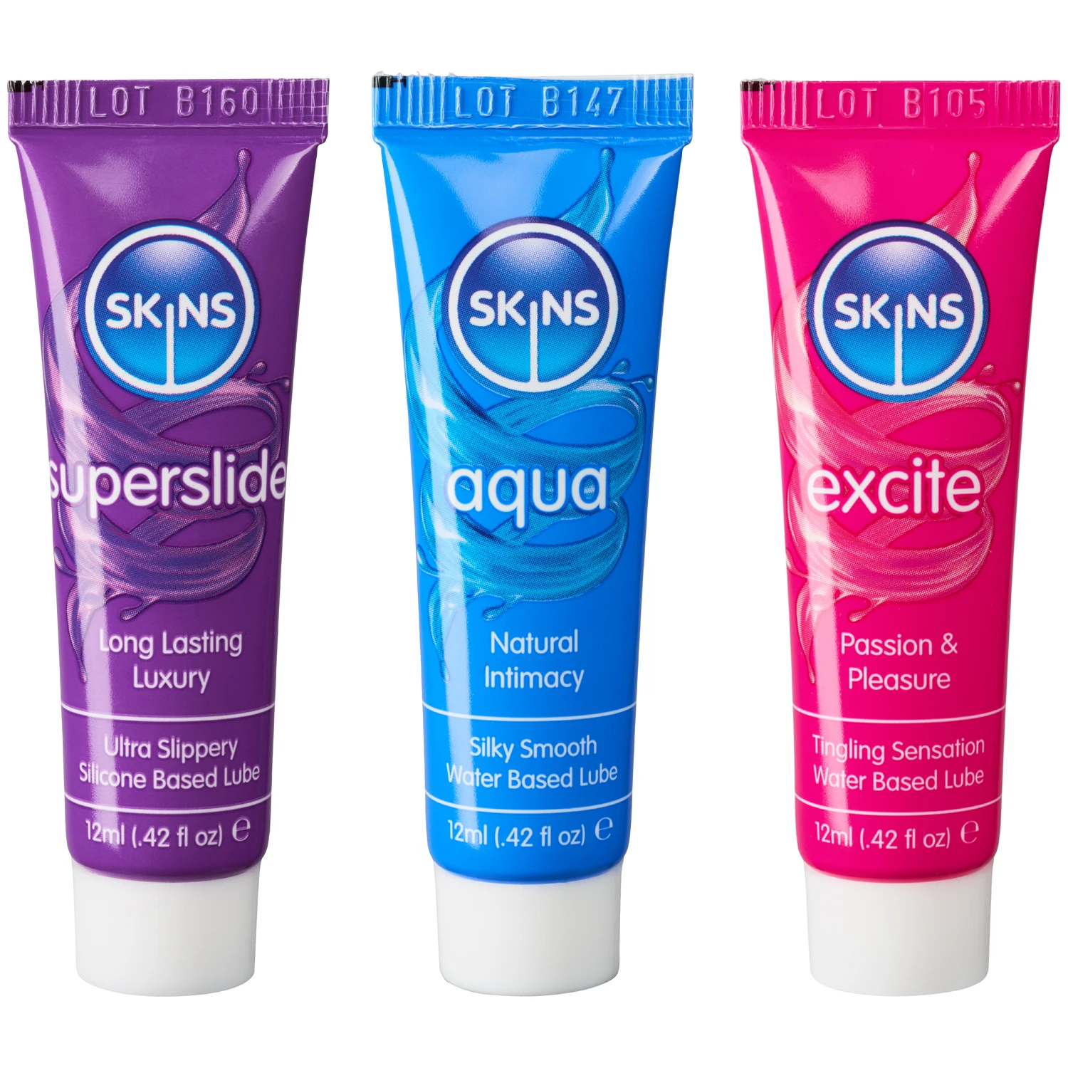 Skins Vital Lubes 3 st x 12 ml var 1