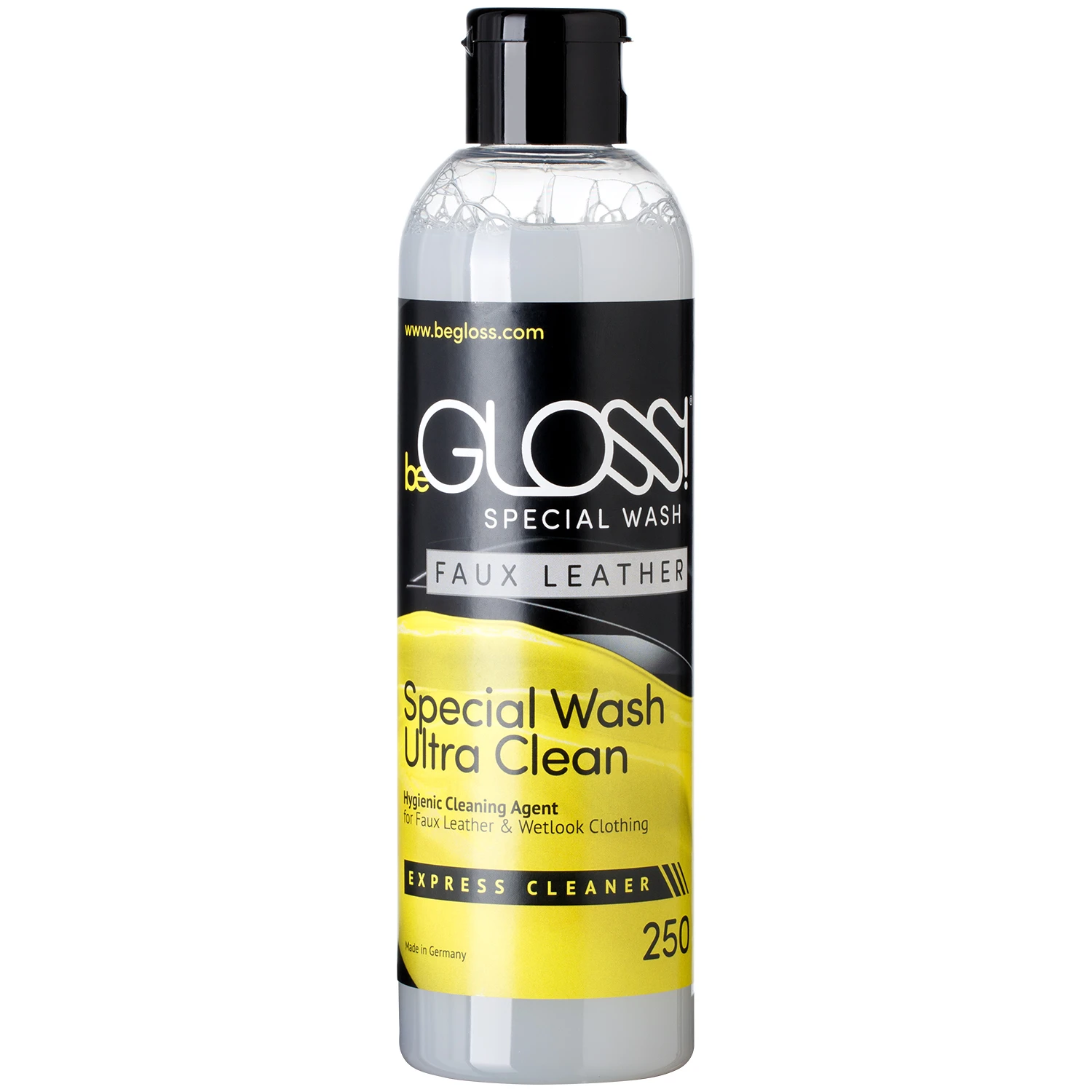 beGLOSS Special Wash til Kunstlær 250 ml var 1