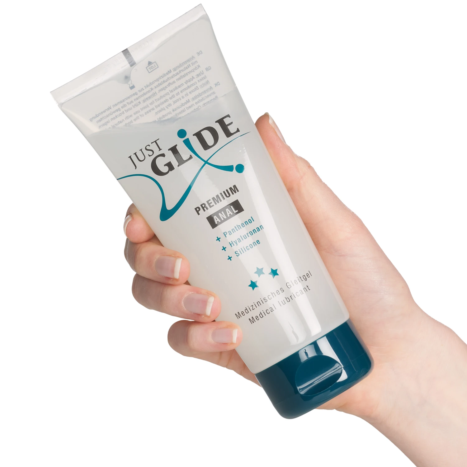 Just Glide Premium Analgleitgel auf Silikonbasis 200 ml 1