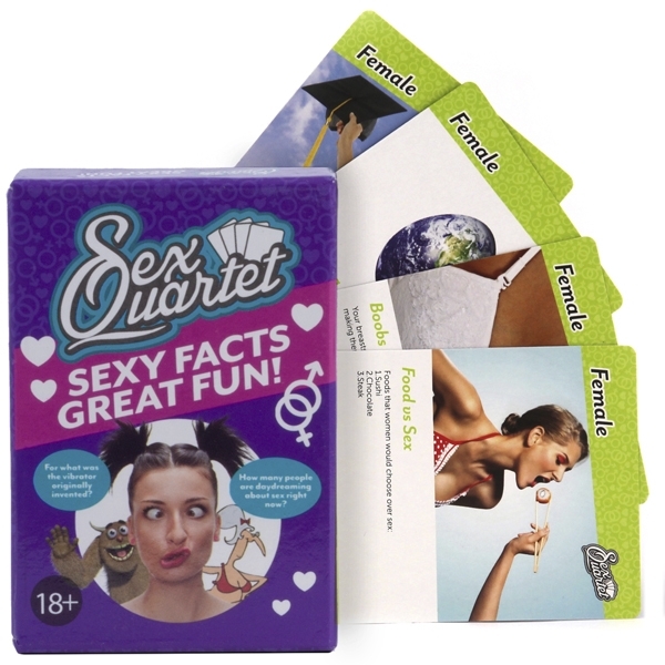 Sex Quartet Sexy Facts Spelkort var 1