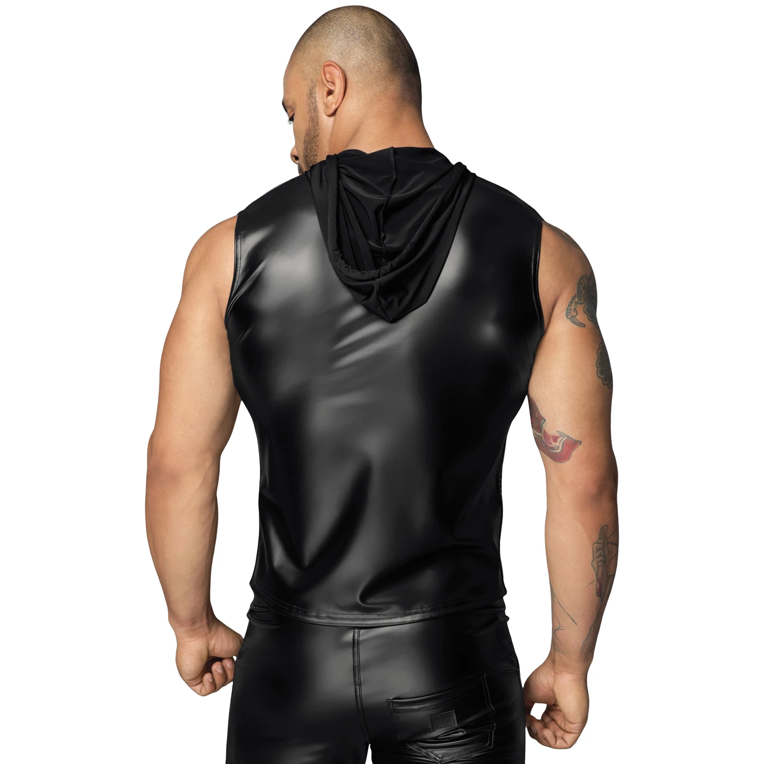 Noir Handmade Topp med Hette 1