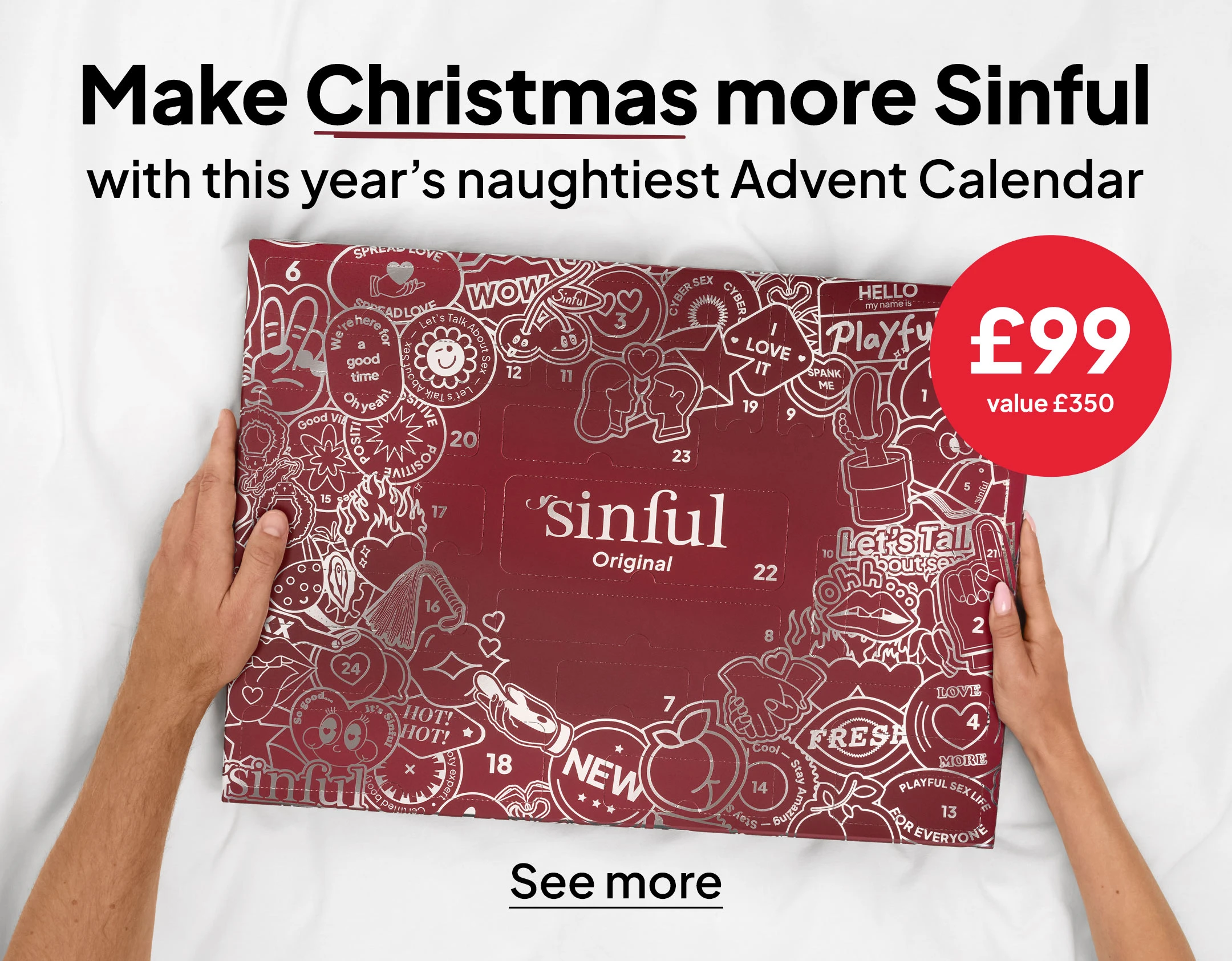 Sinful Original Advent Calendar mobile
