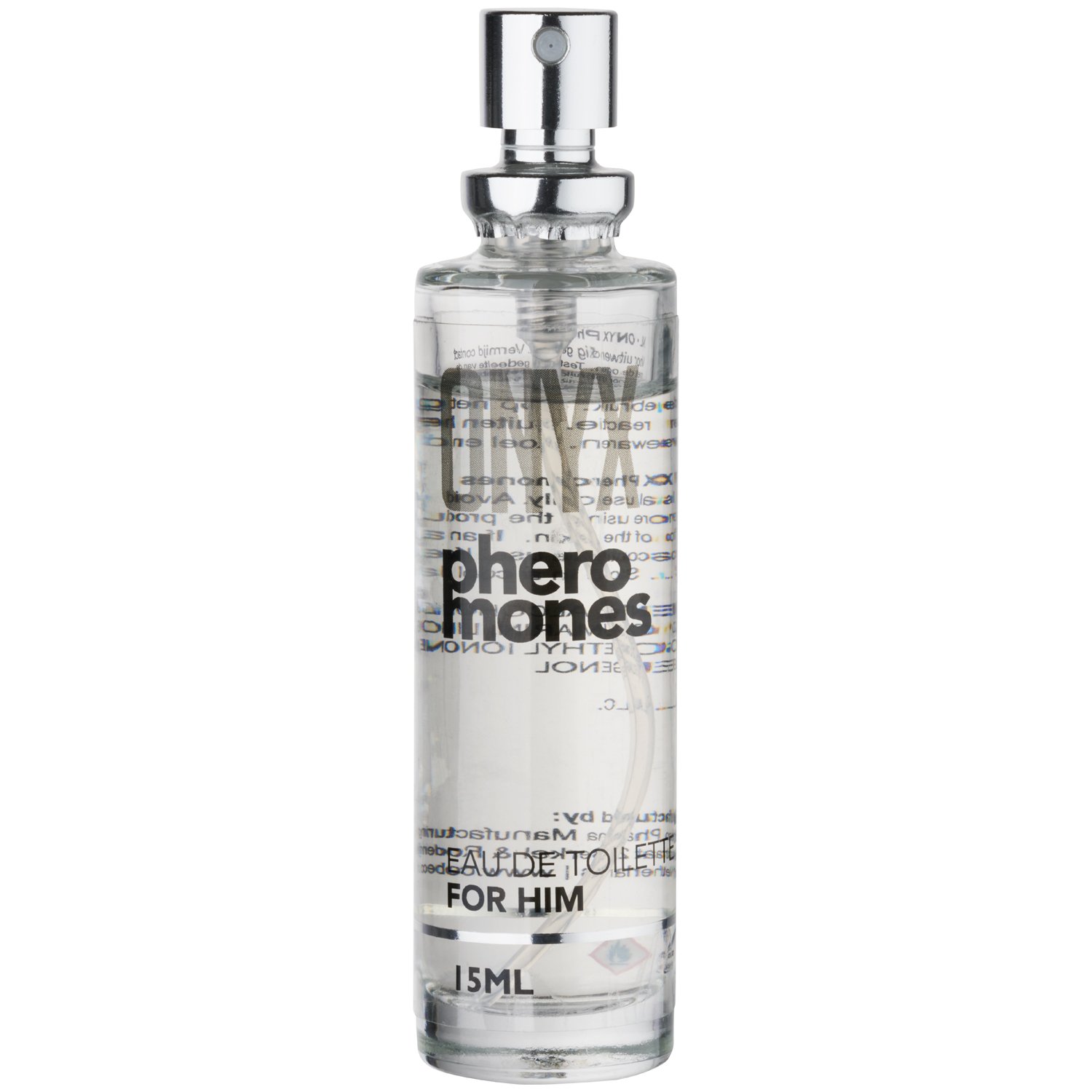Cobeco Onyx Feromon Eau de Toilette för Män 15ml   - Klar