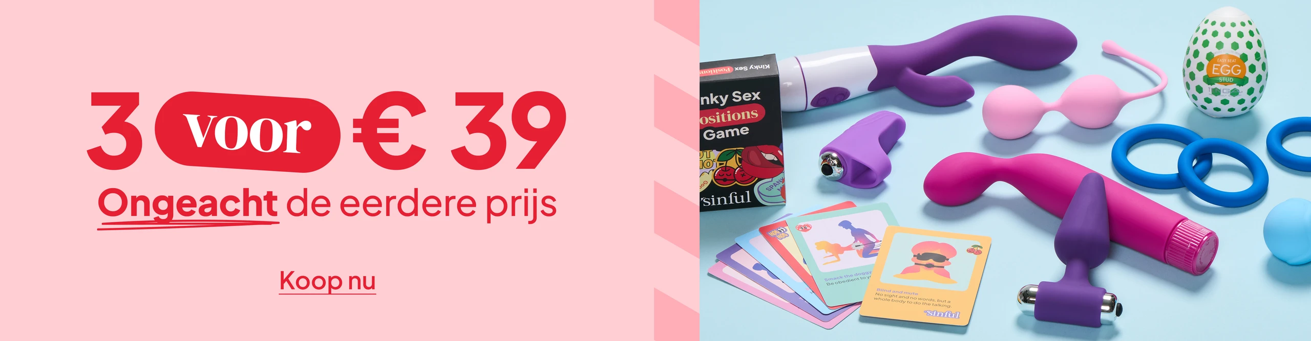 3 voor 39 € desktop