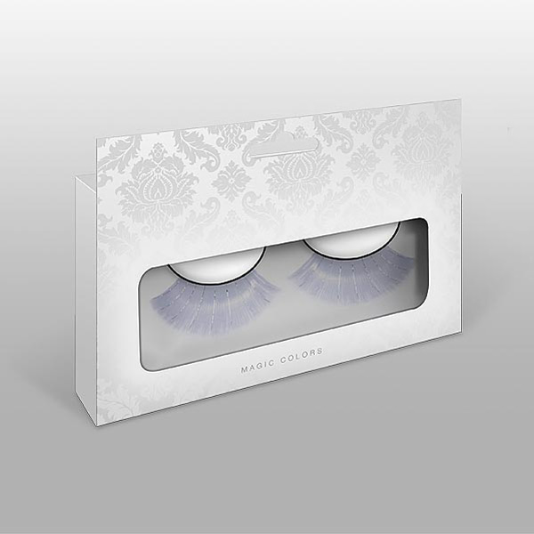 Baci Glamour Kunstige Øjenvipper Hvide 1