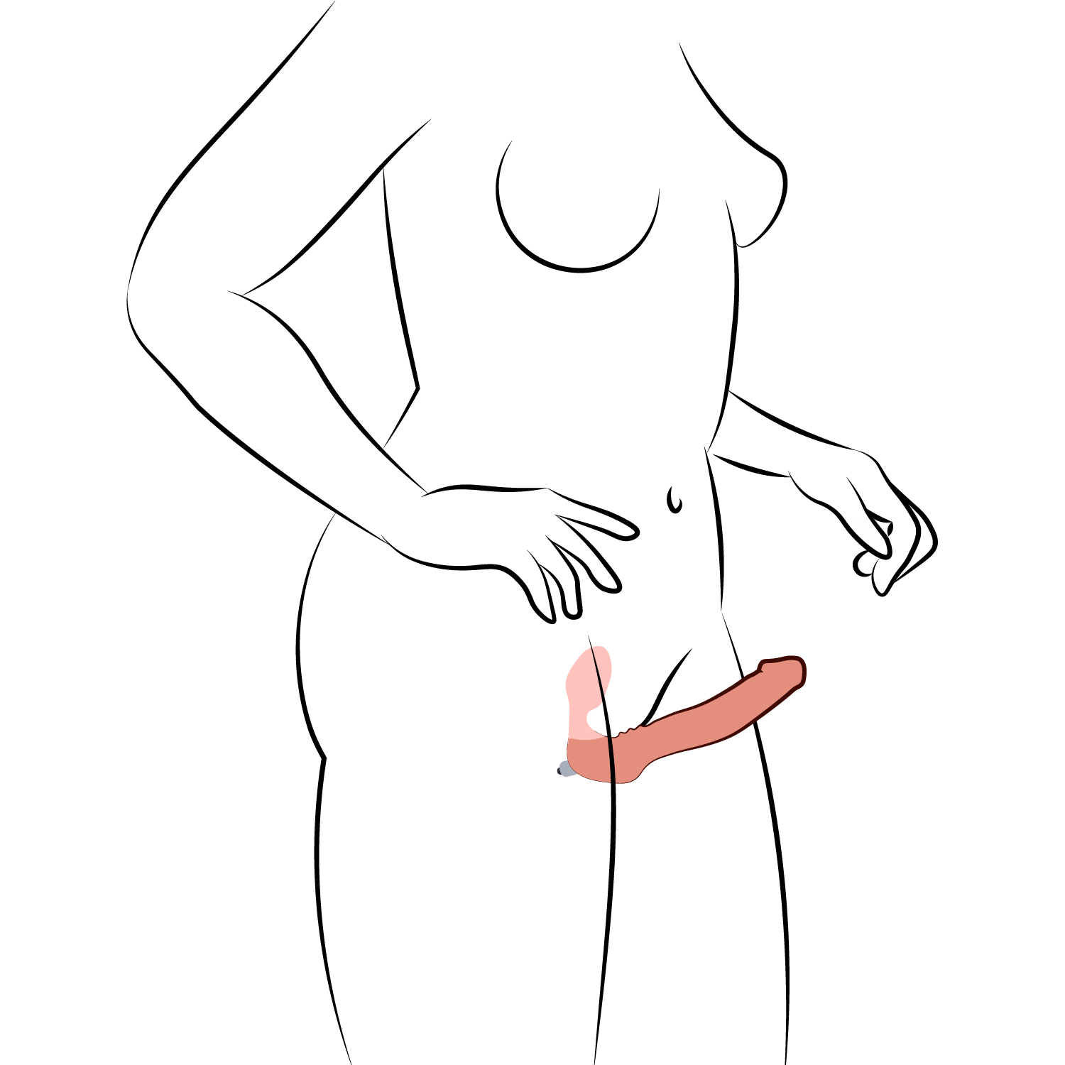 Tantus Realdoe Realistic Strap-on  1