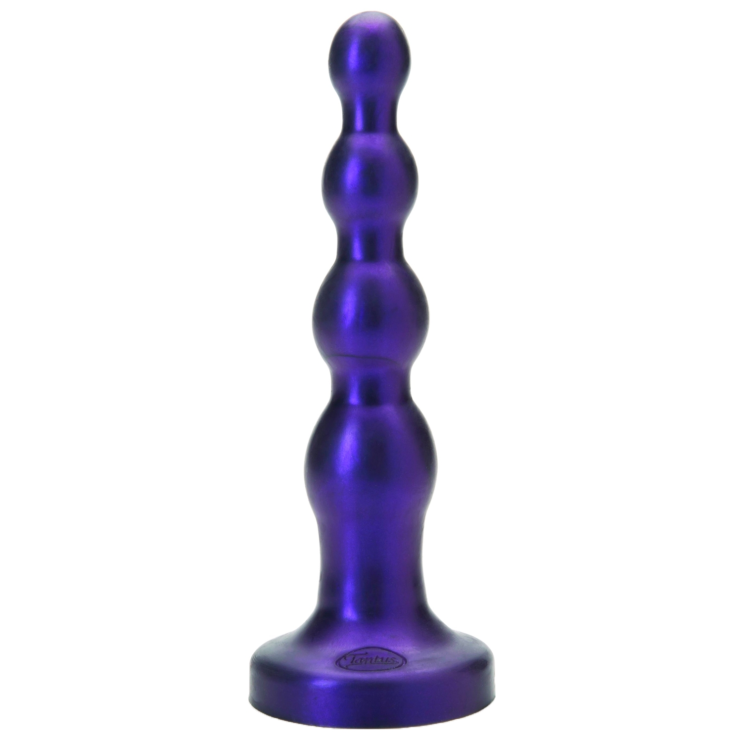 Tantus Ripple Silikone Dildo Large - Purple thumbnail