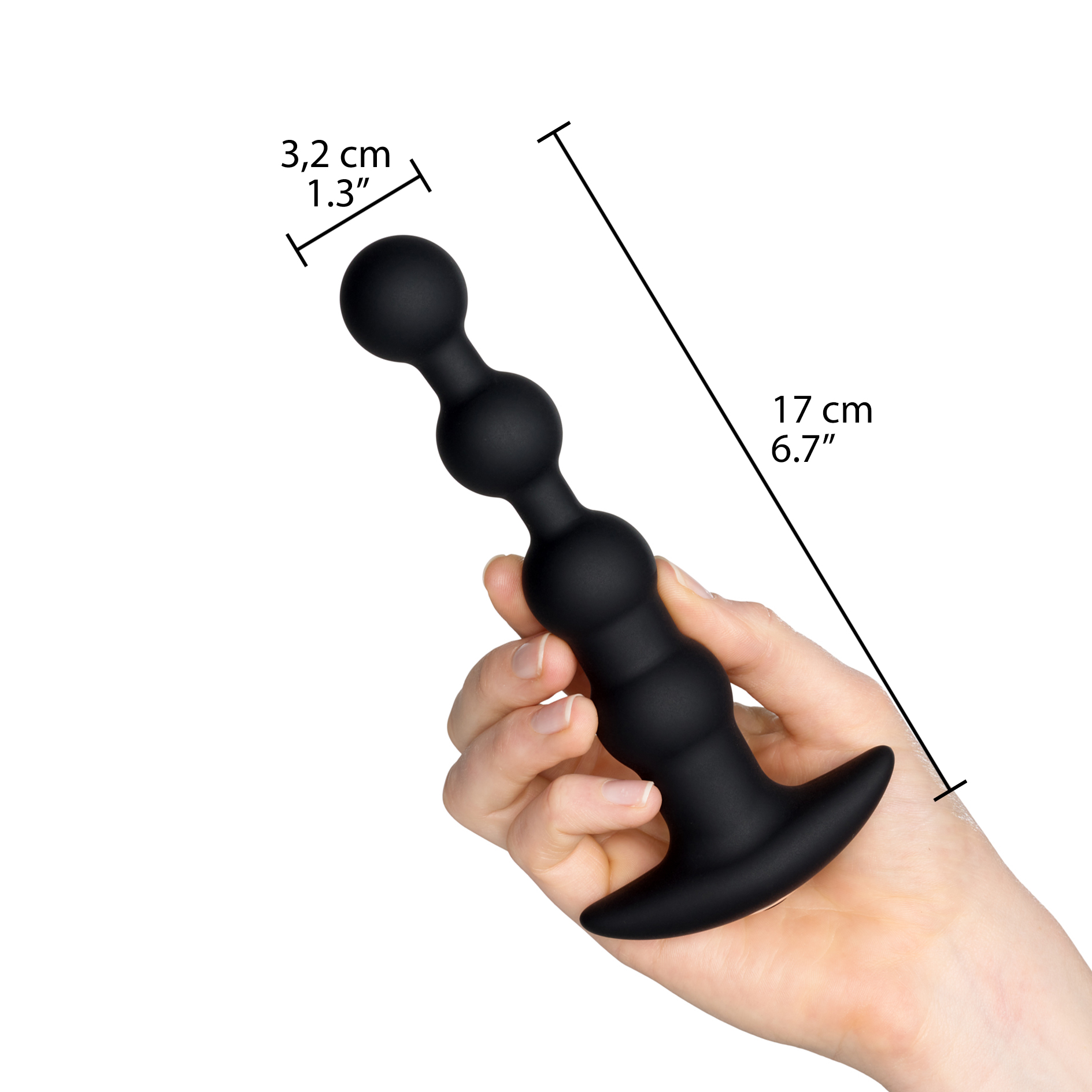 Anal Fantasy Elite Chapelet Anal Rechargeable 17 cm 1