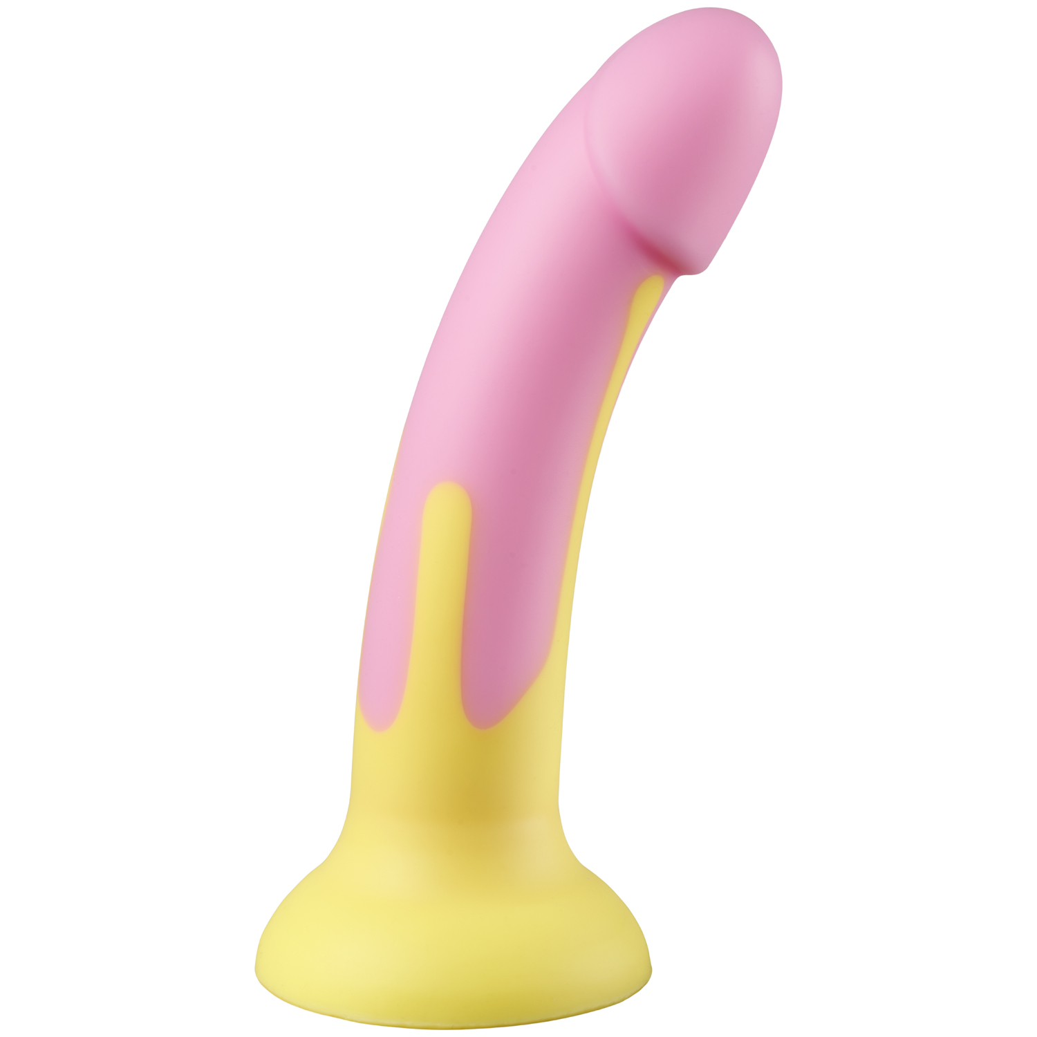 baseks Drippy Silikone Dildo 17,5 cm - Pink