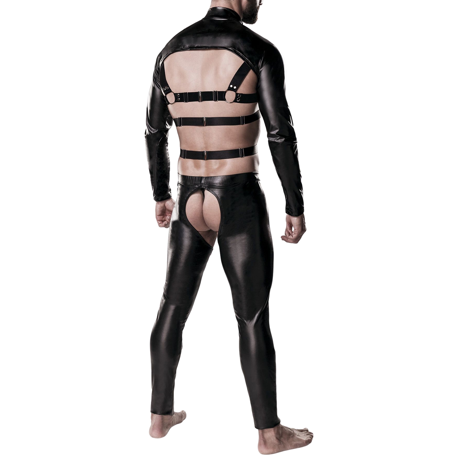 Grey Velvet Men Ganzkörper-Harnisch 1