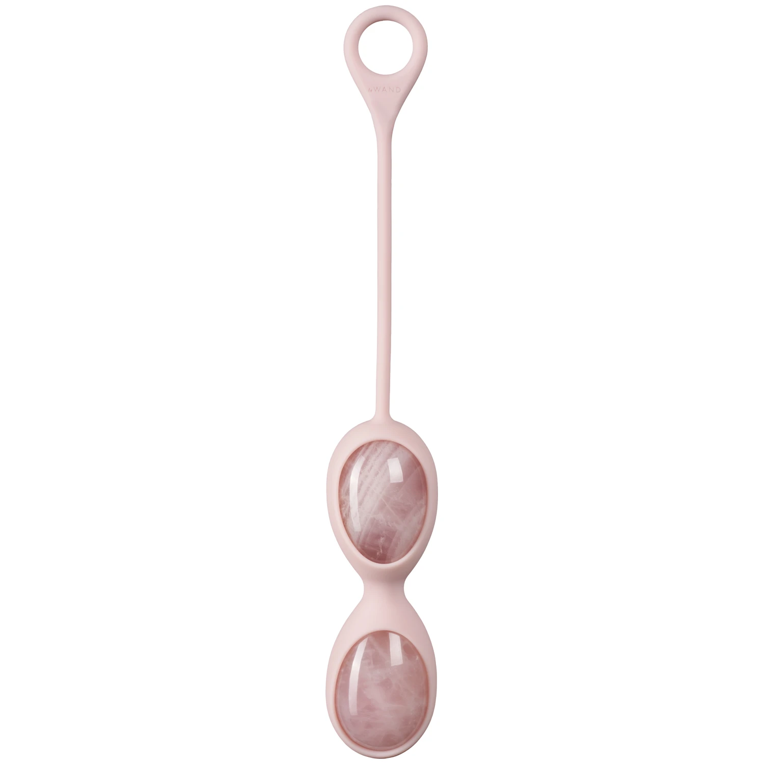 Le Wand Yoni Rose Quartz Double Boules de Geisha 58 g 1