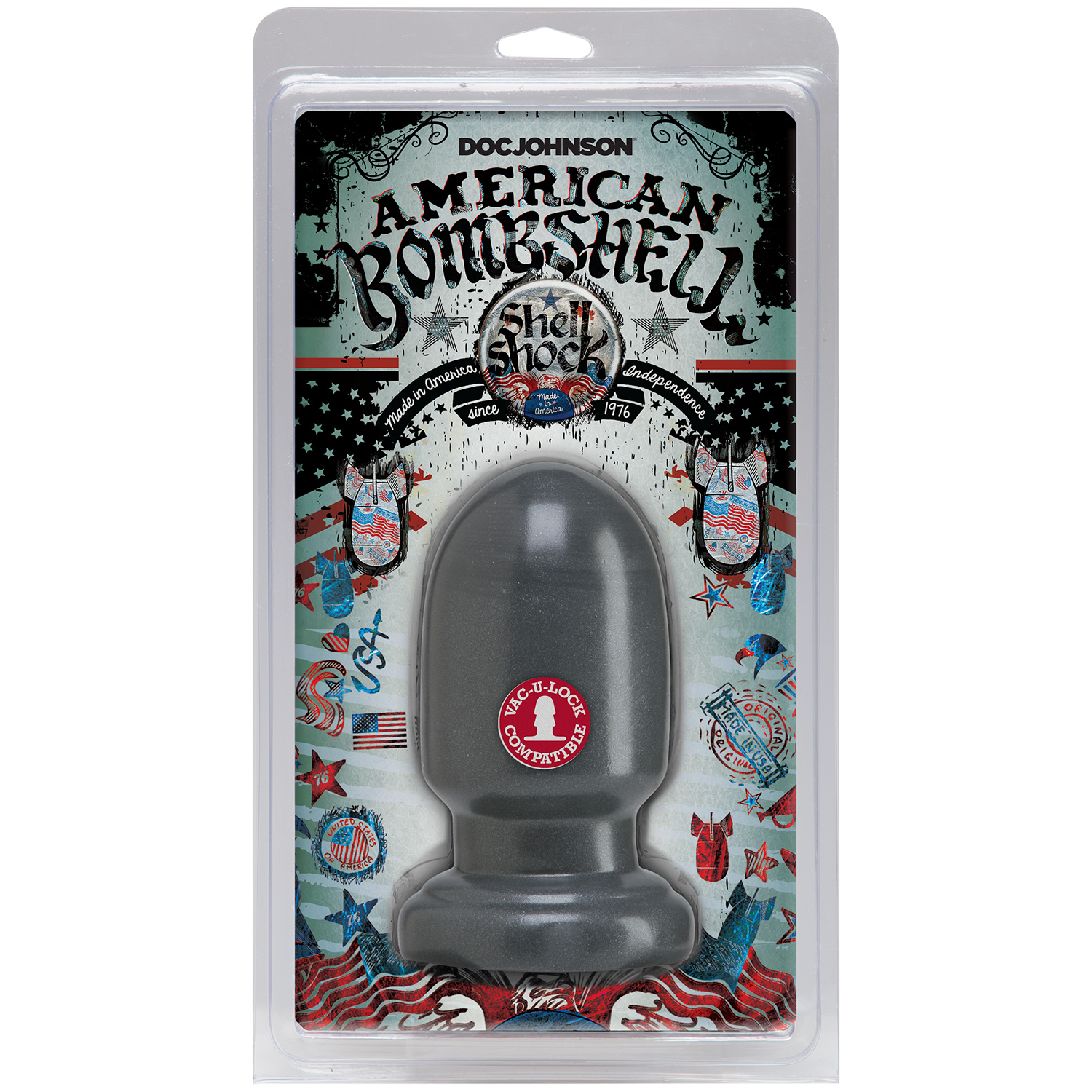 American Bombshell Shell Shock Buttplug 15 cm 1