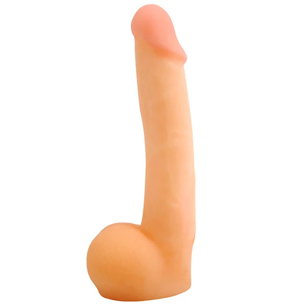 Topco CyberSkin CyberCock Dildo med Baller 20 cm var 1