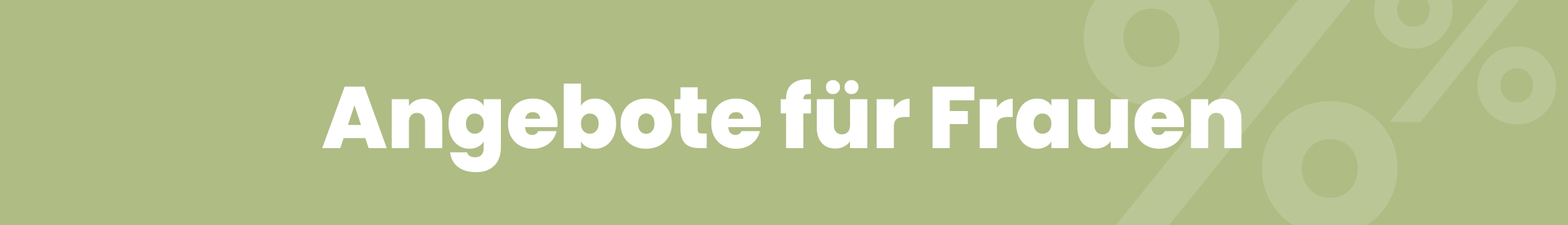 Angebote für Frauen mobile