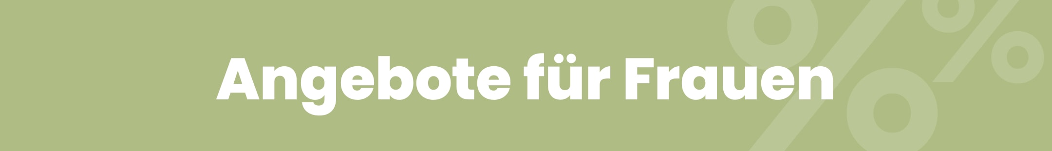 Angebote für Frauen mobile