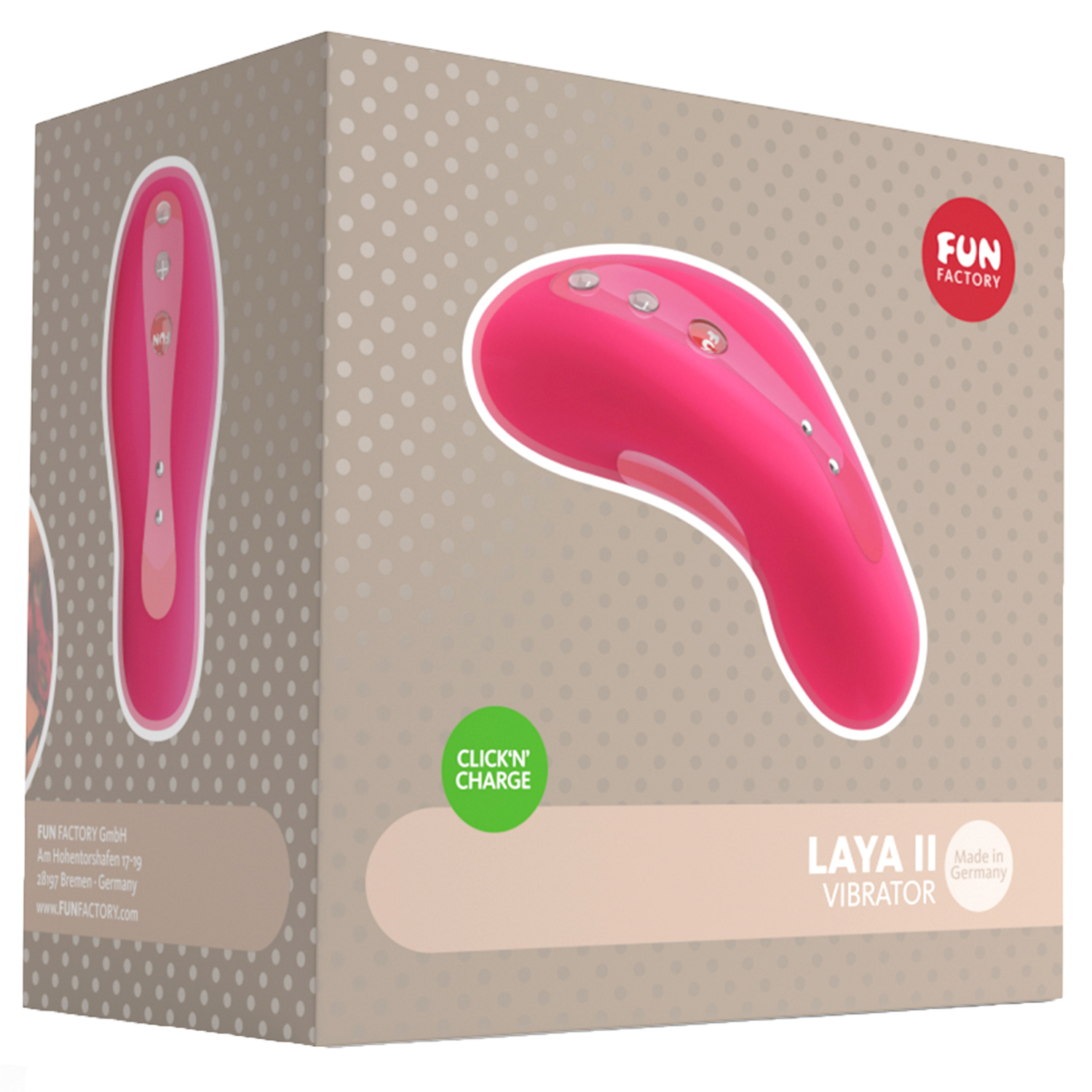 Fun Factory LAYA II Klitorisvibrator in Farbe 1
