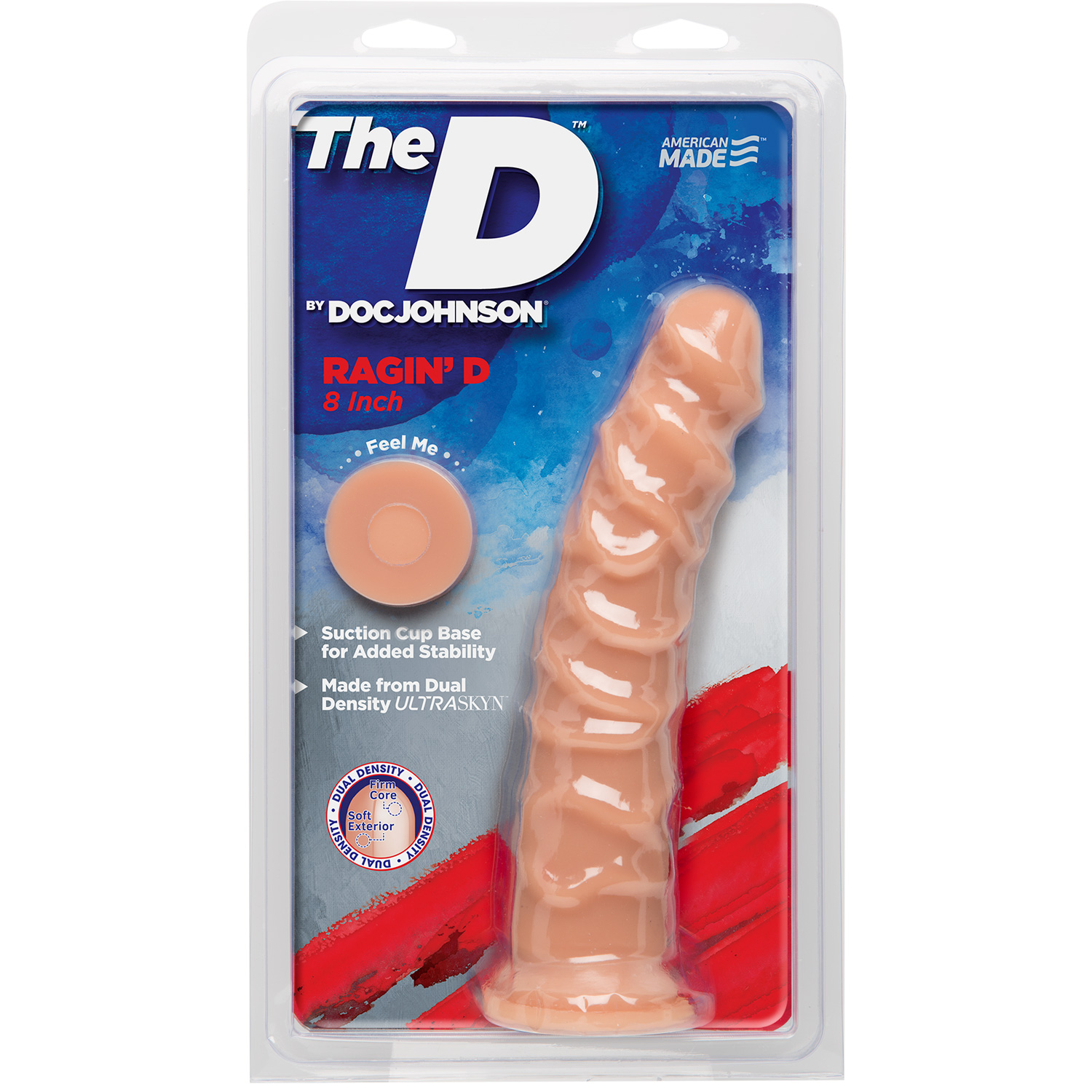Doc Johnson The Ragin D UltraSkyn Dildo 22,5 cm 1