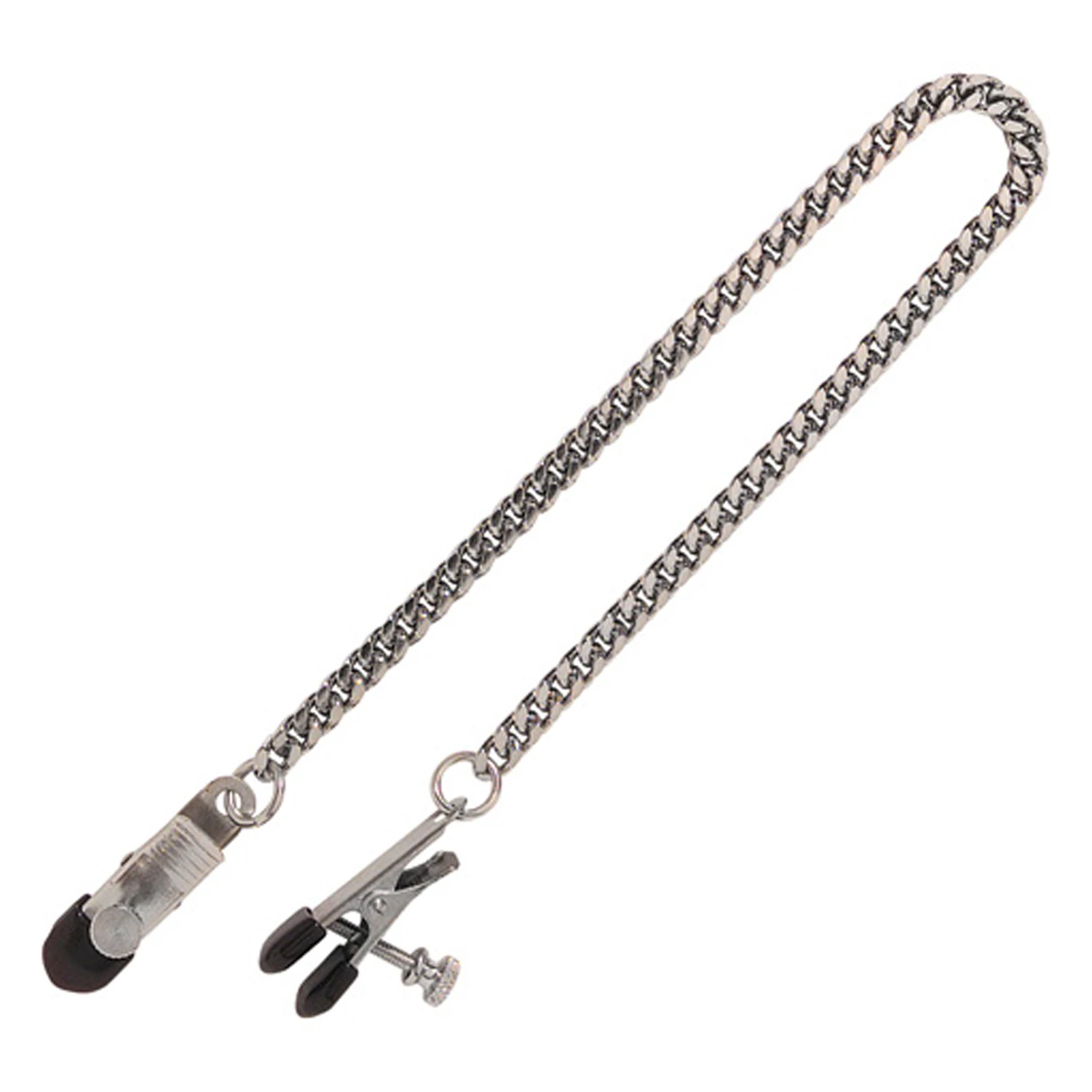 Spartacus Broad Tip Brystklemmer med Kæde 1