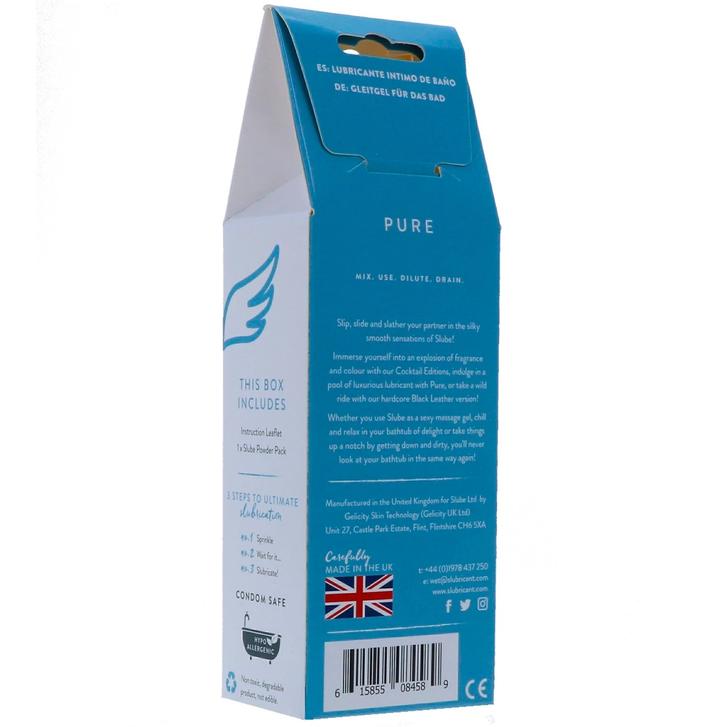 Slube Pure Water Based Bath Gel 250 g 1