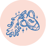 Illustration du signe astro Verseau