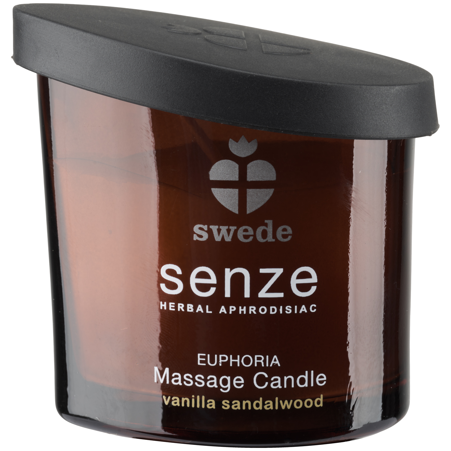 9: Swede Senze Massagelys 50 ml      - Brun
