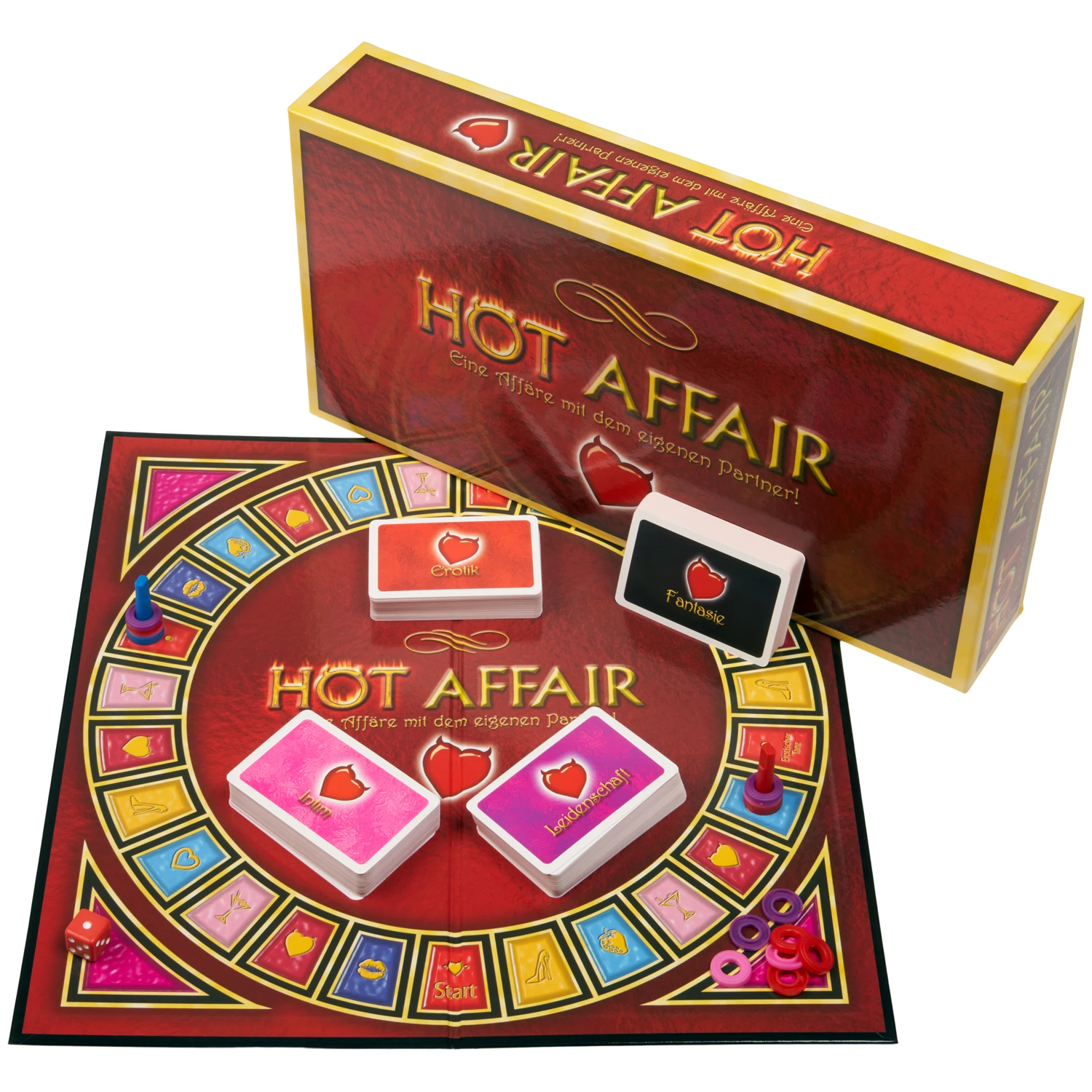Hot Affair Brettspiel für Paare var 1