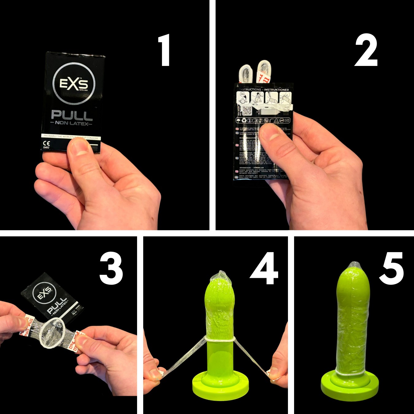EXS Pull Latexvrije condooms 3 stuks var 2