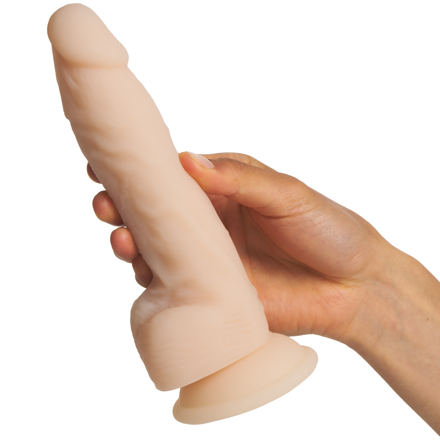 Naked Addiction Roterende og Vibrerende Dildo 20 cm 1
