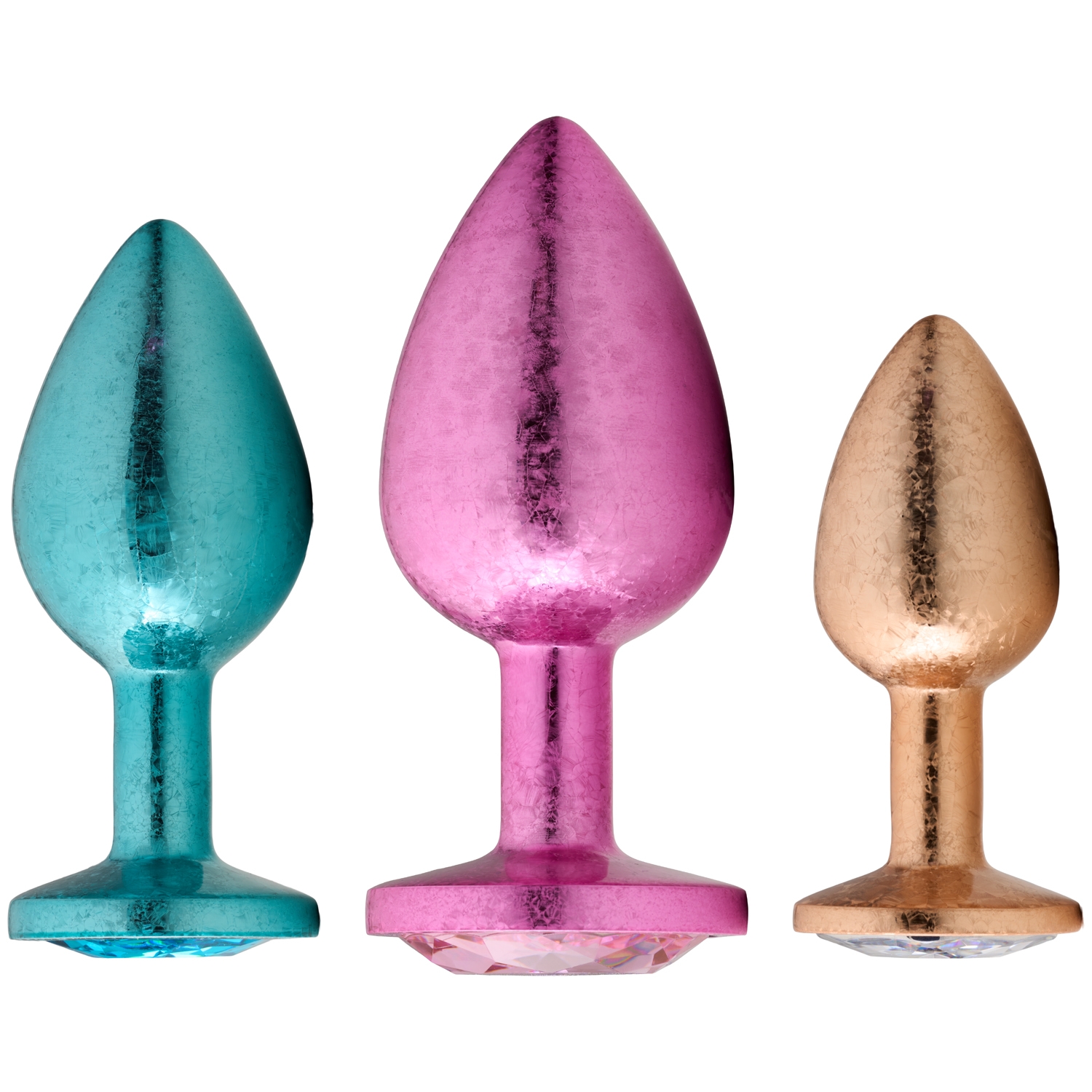 Baseks Metal Flake Jewel Anaplug-Set var 2