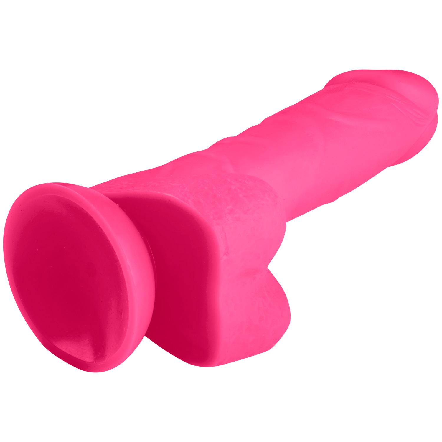 Baseks Realistic Siliconen Dildo met Zuignap Medium 20 cm 1