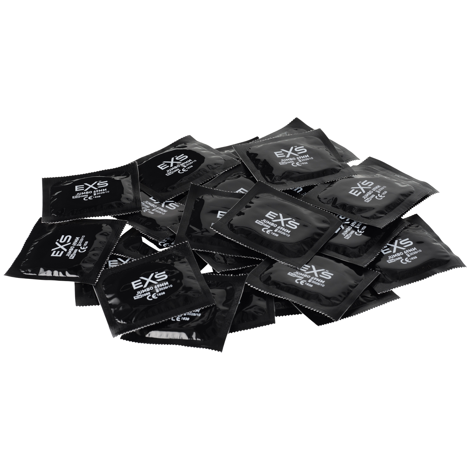 EXS Jumbo Extra Large Kondomer 24 stk - Clear