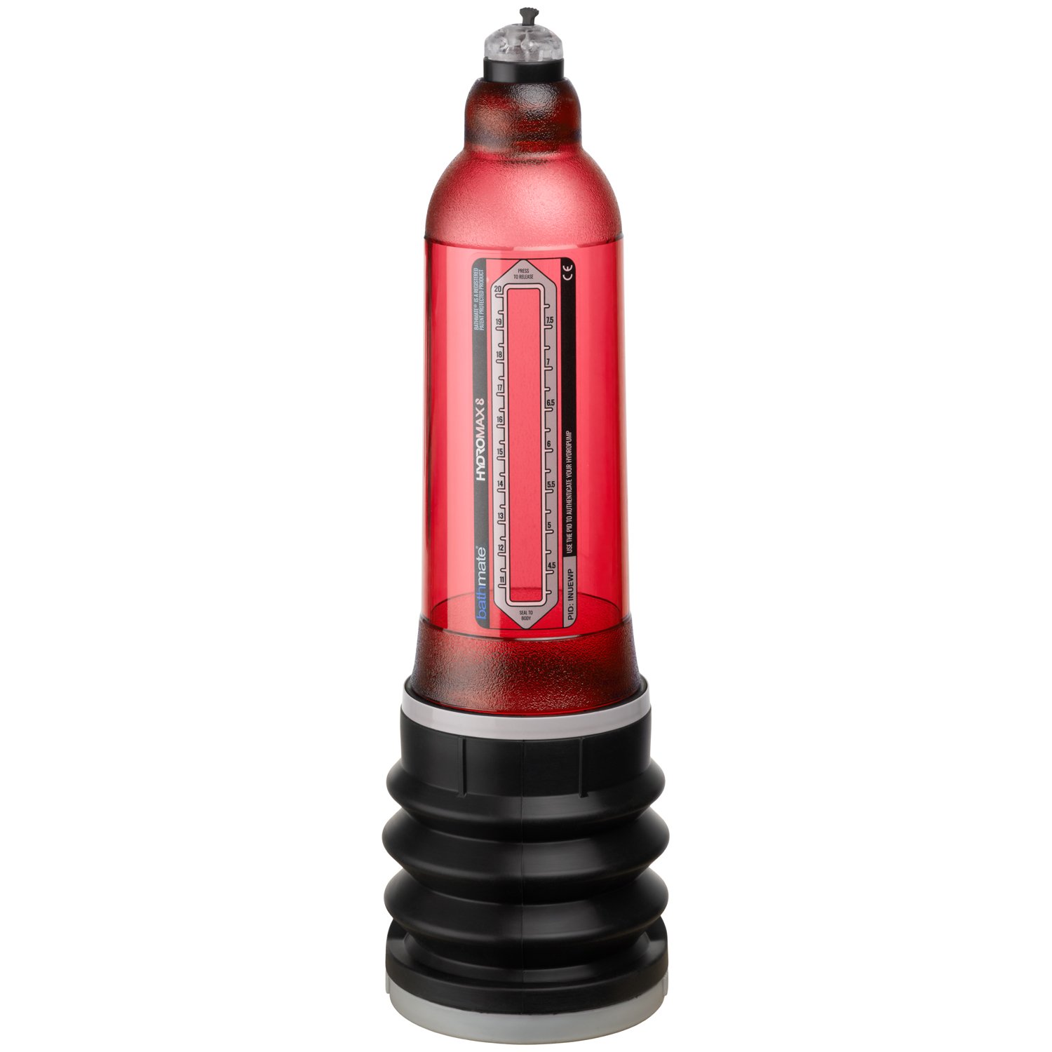 Bathmate Hydromax8 Penispumpe - Rød Bathmate Hydromax8 Penispumpe - Rød
