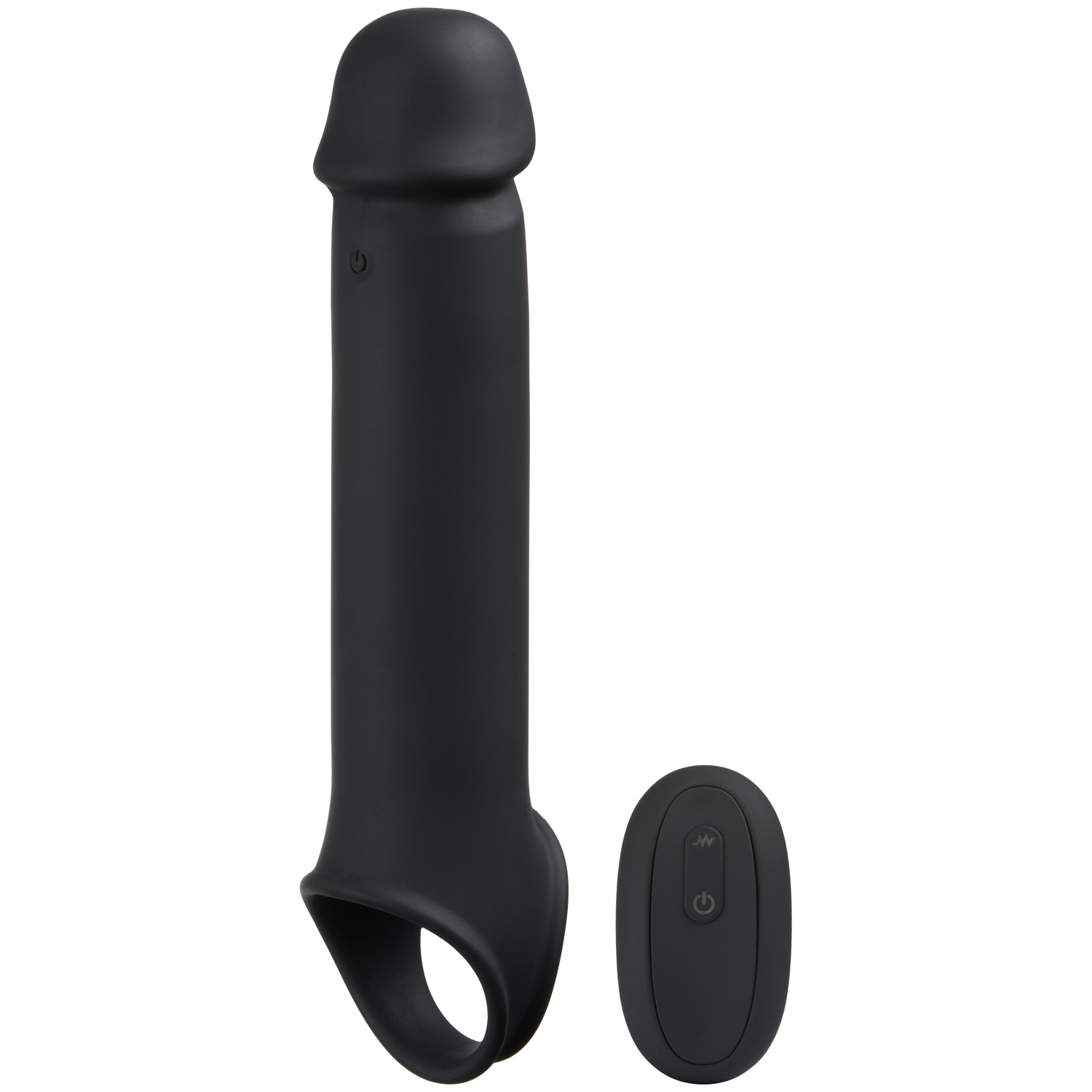 MR.MEMBR Power Vibrerende Penis Sleeve - Black thumbnail