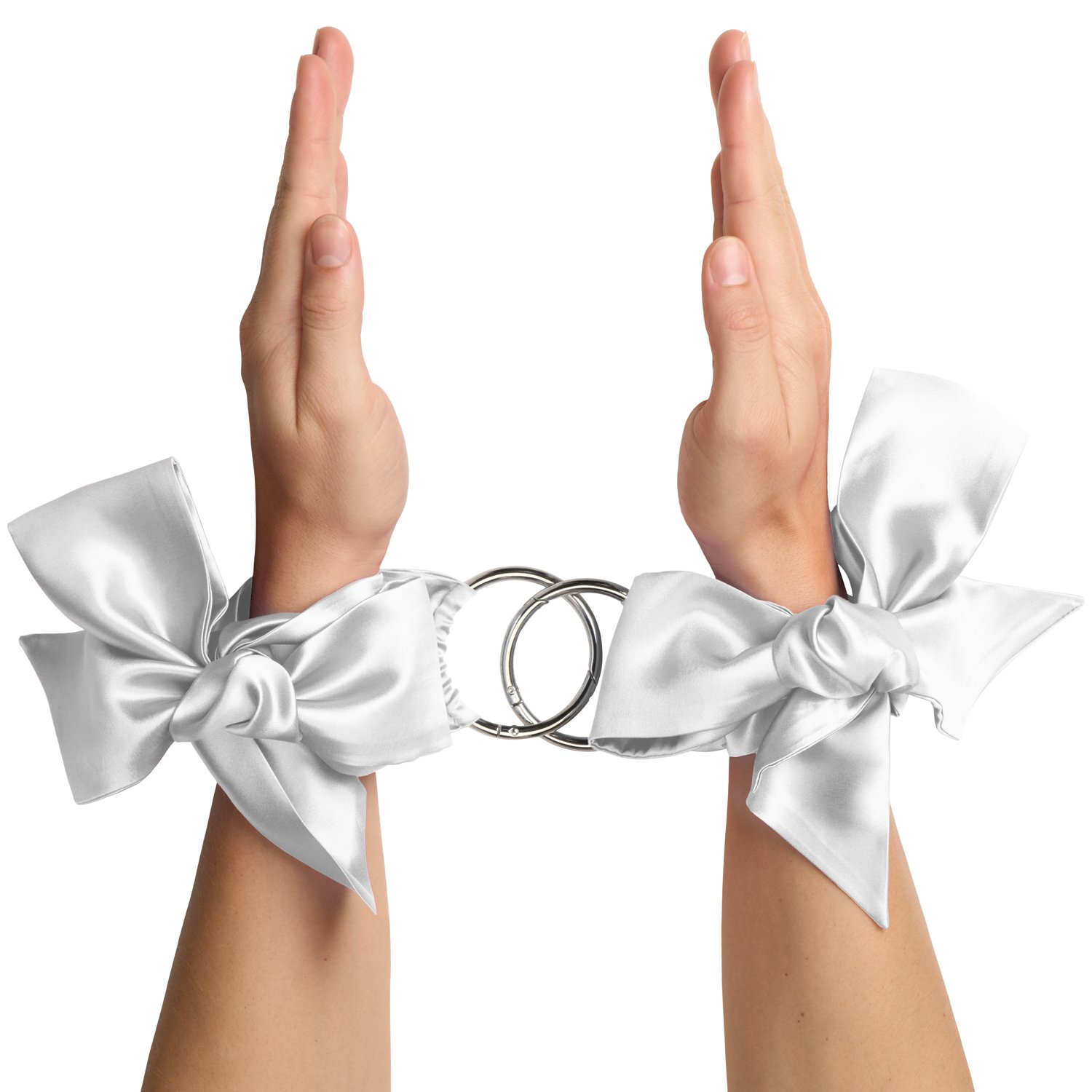 So Divine Luxury Silke Restraints - Hvid