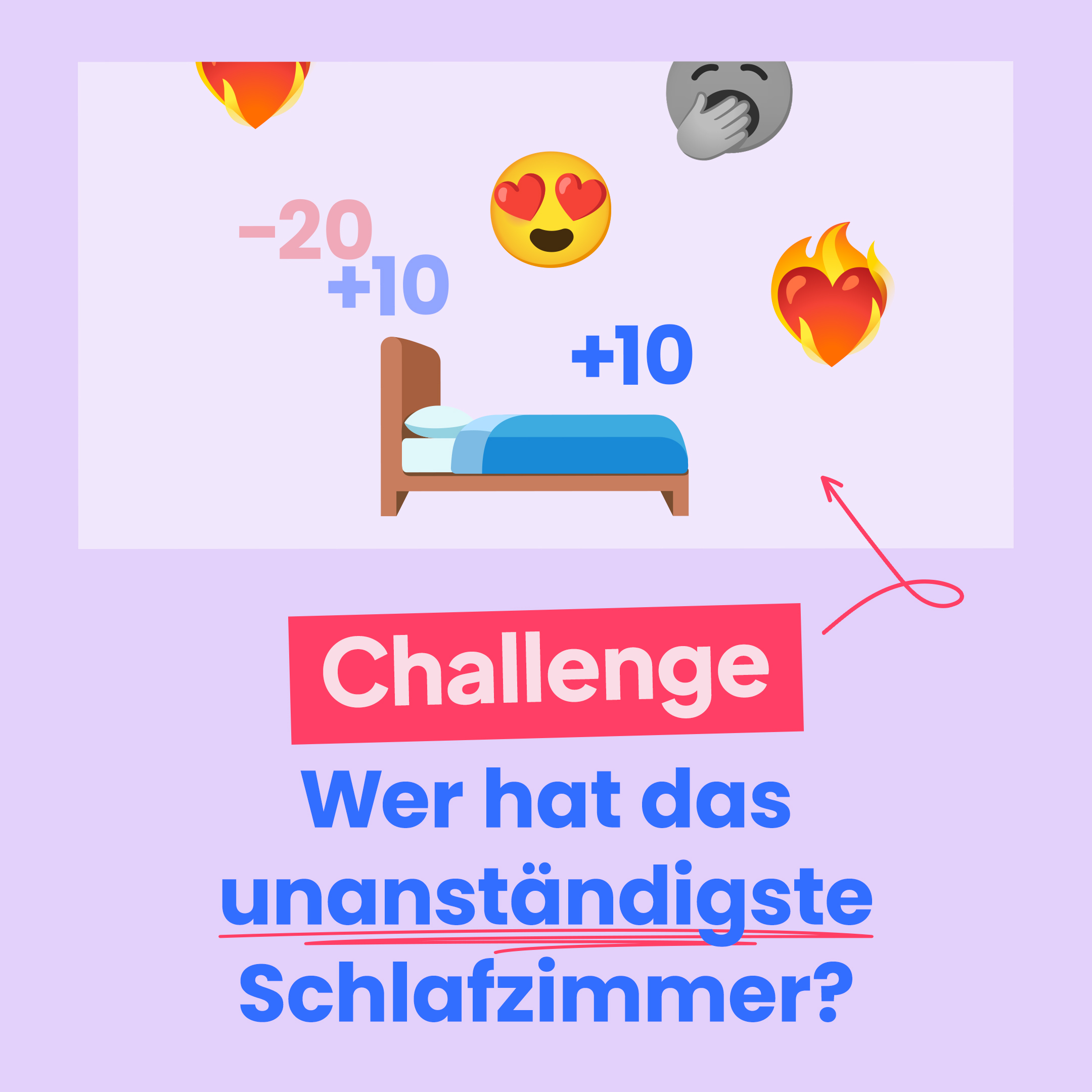 Challenge - Wer hat das unanständigste Schlafzimmer? mobile