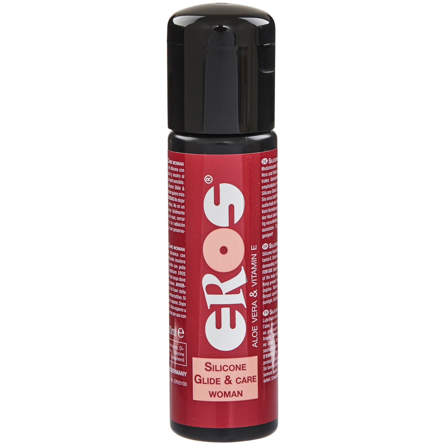 Eros Woman Silikon Glidmedel 100 ml     - Klar