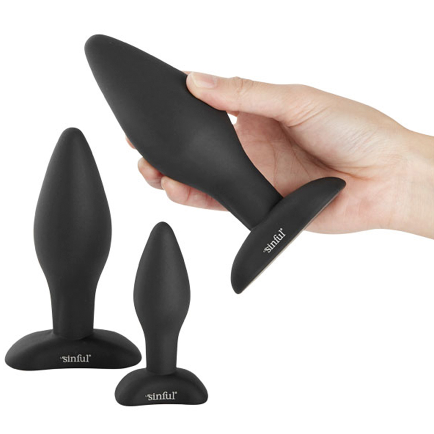 Sinful BumBum Siliconen Buttplugset 1